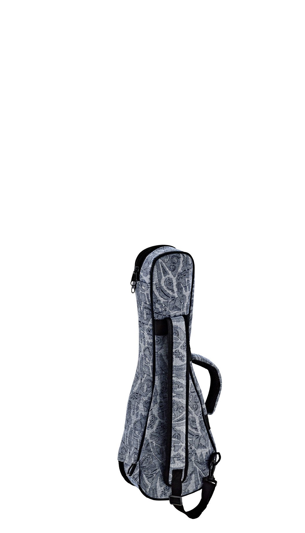 Gigbag Sopran Ukulele Denim Look Blue