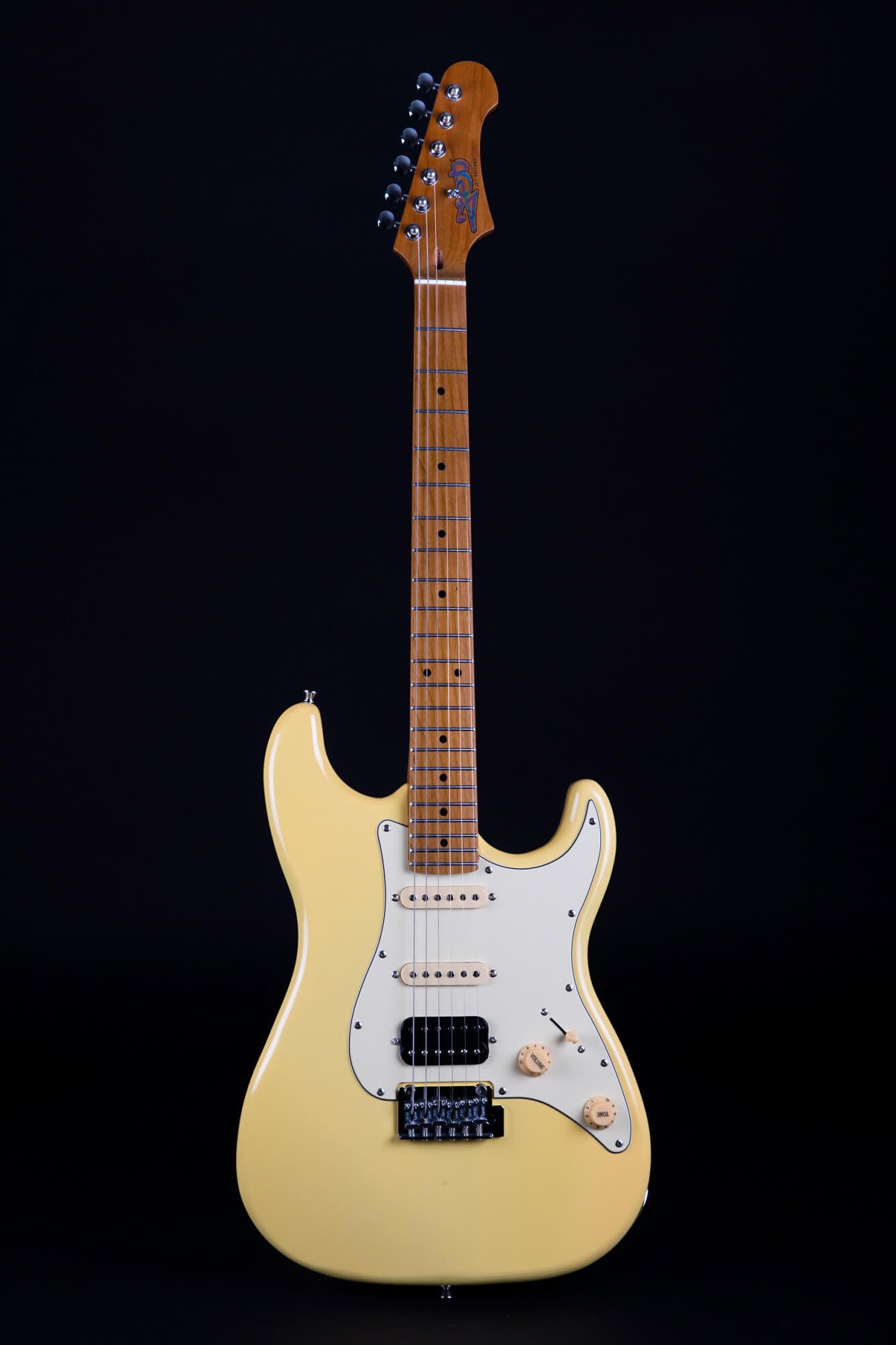 JS-400 Vintage Yellow E-Gitarre