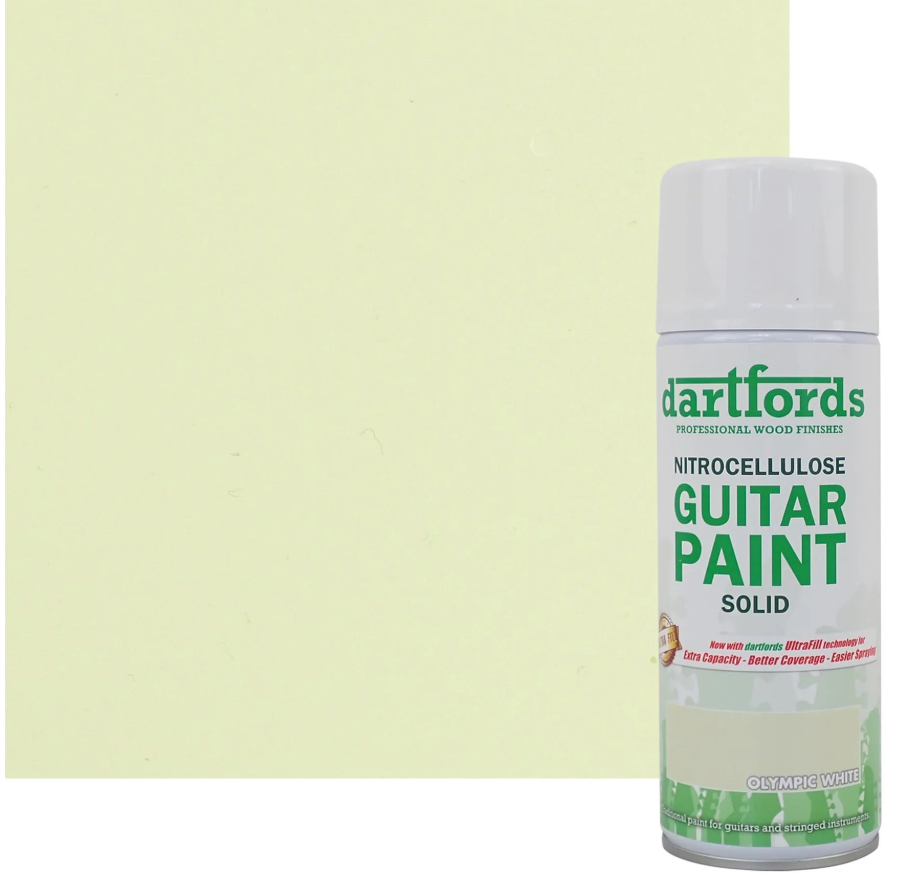 Nitrocelluloselack Olympic White - 400ml Aerosol