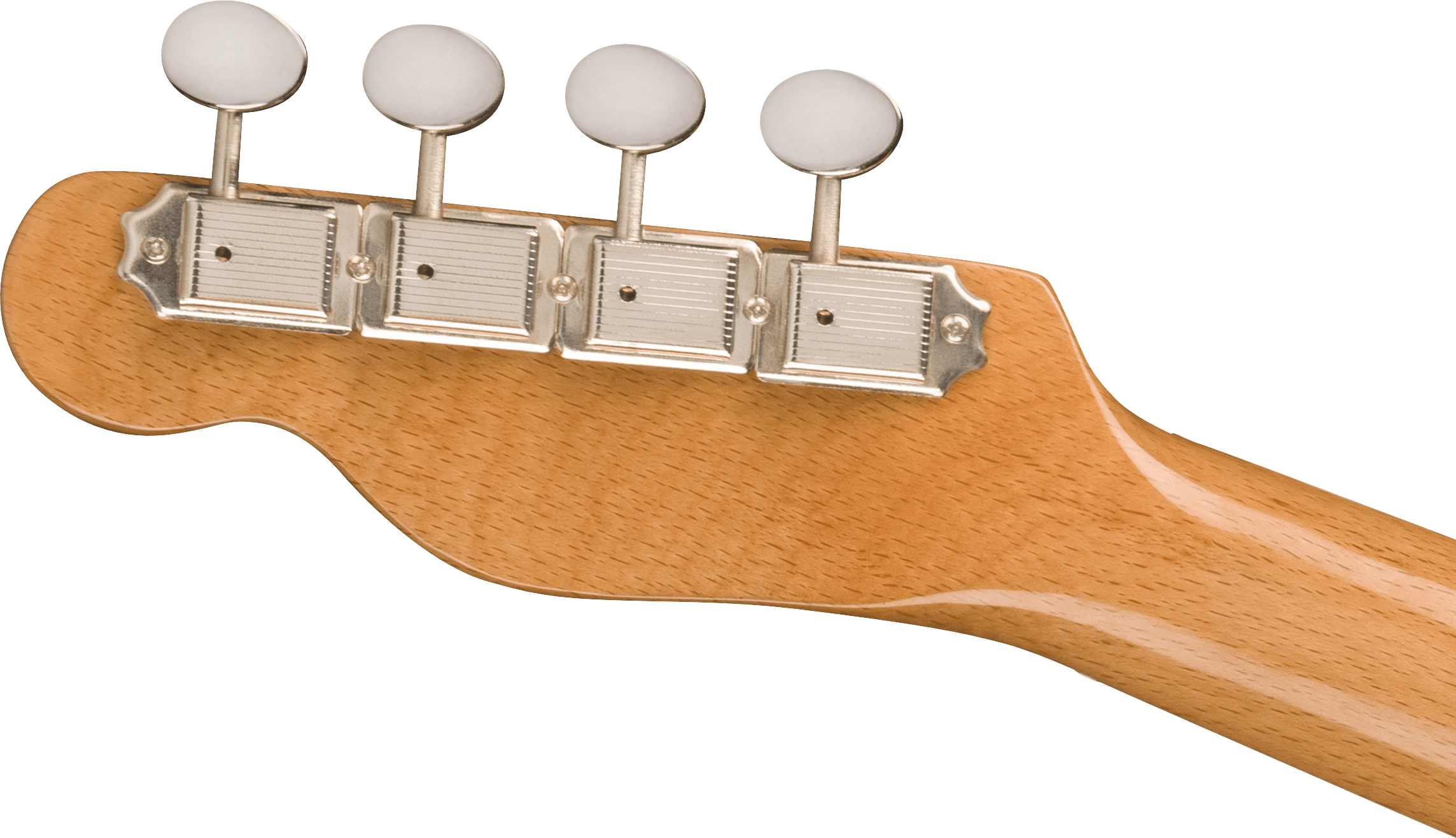 Fullerton Tele® Uke, Walnut Fingerboard, White Pickguard, Lake Placid Blue