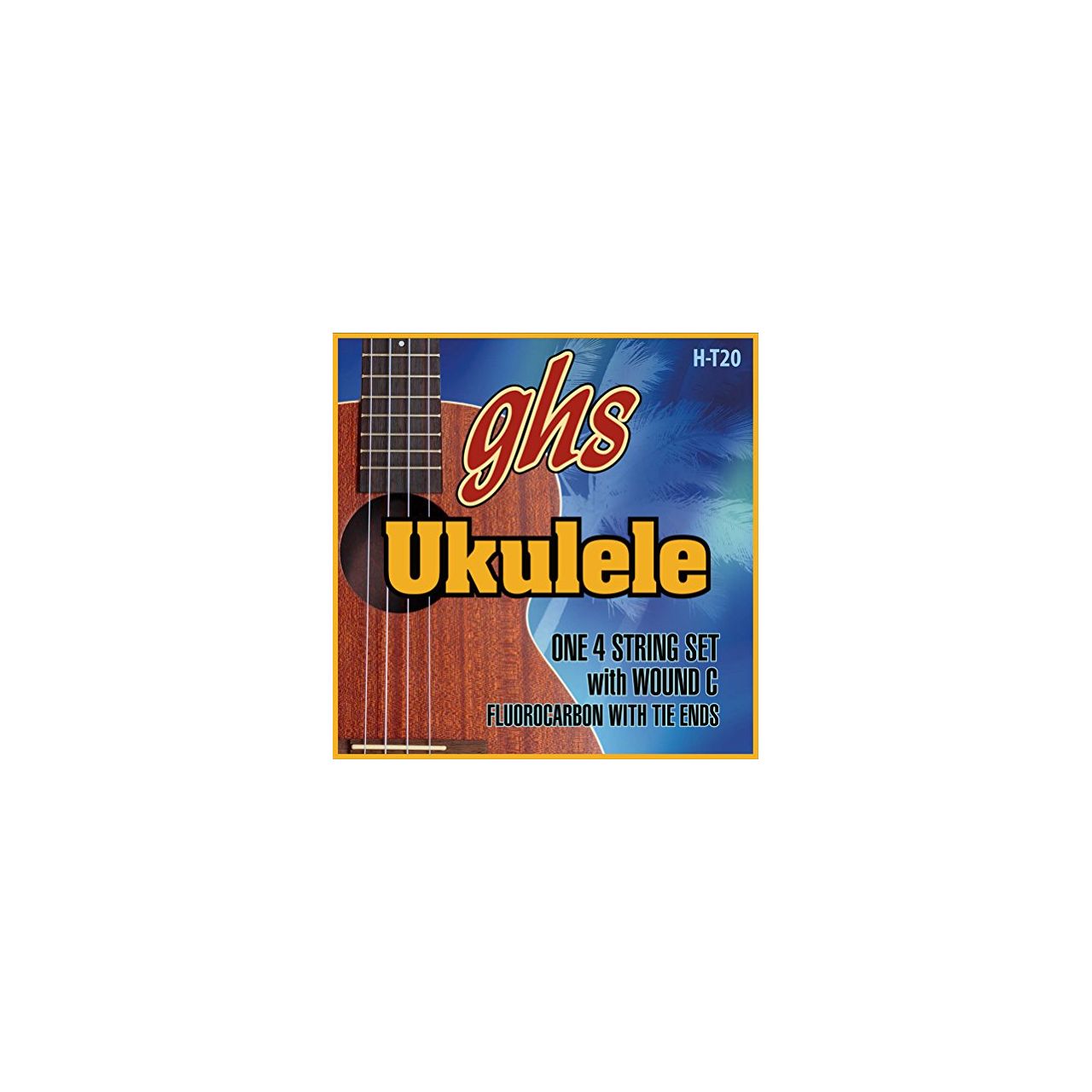 Ukulele Fluorocarbon Tie Ends - H-T20 - Tenor