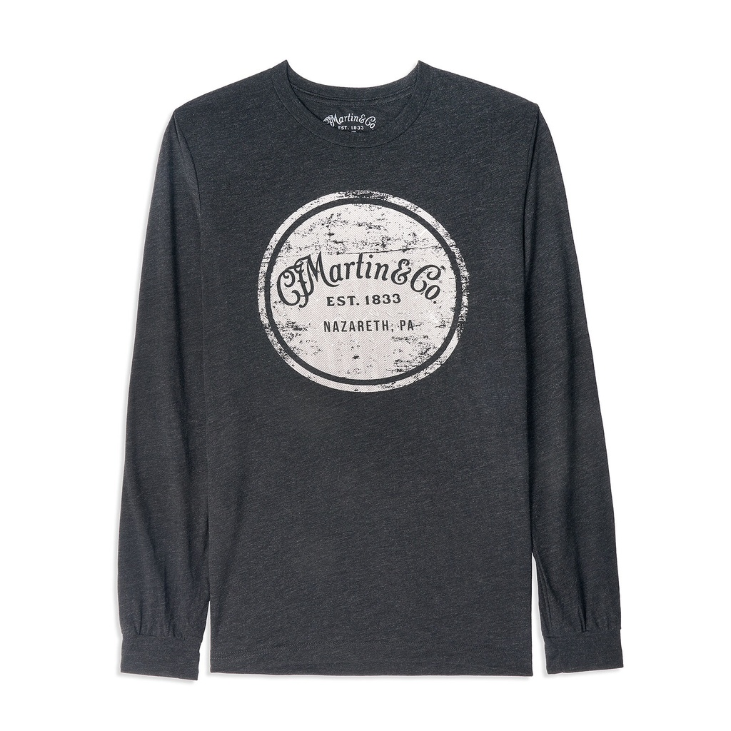Heritage Long Sleeved, Charcoal, Medium