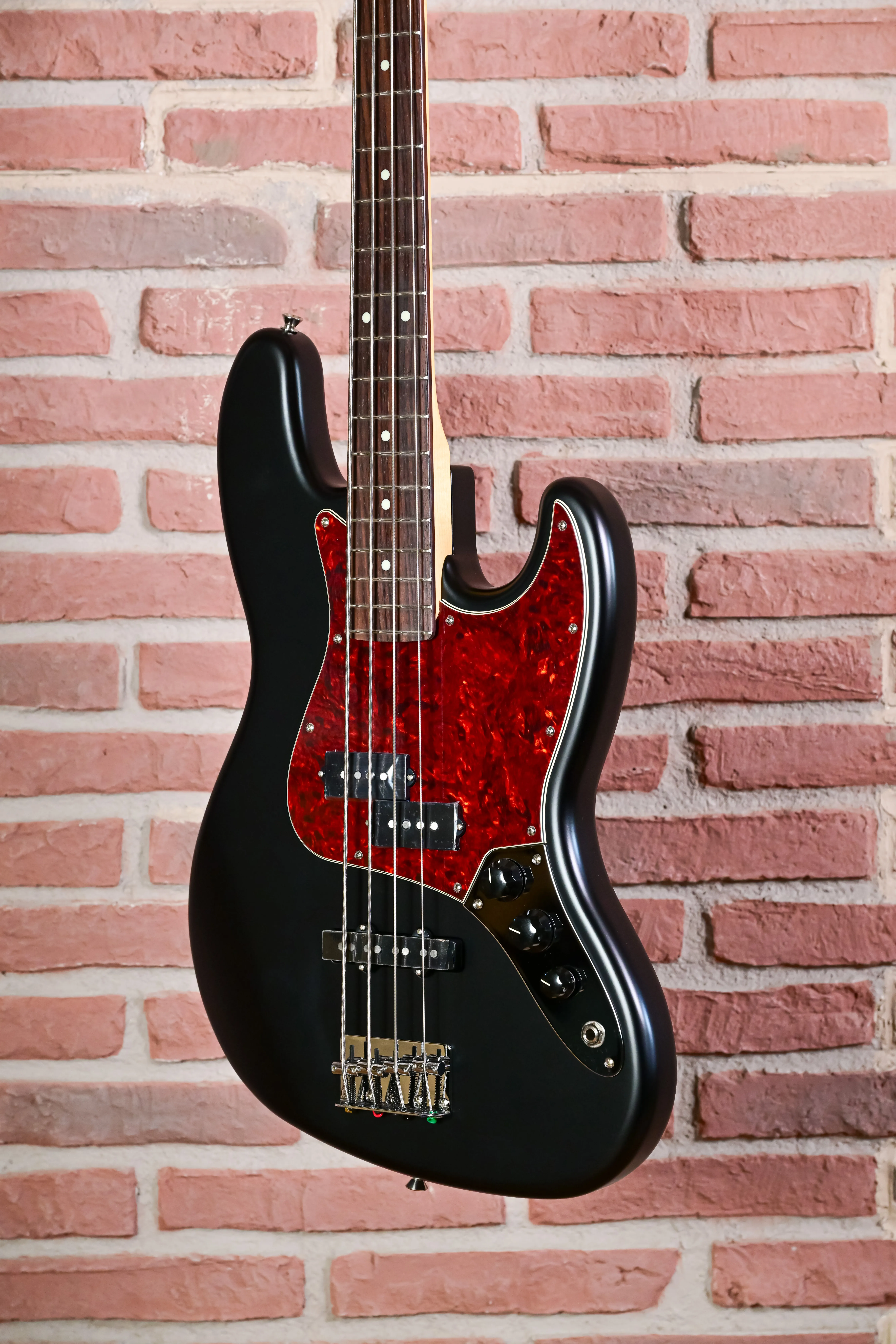 MIJ Hybrid II Jazz Bass PJ 2026 Collection Satin Black