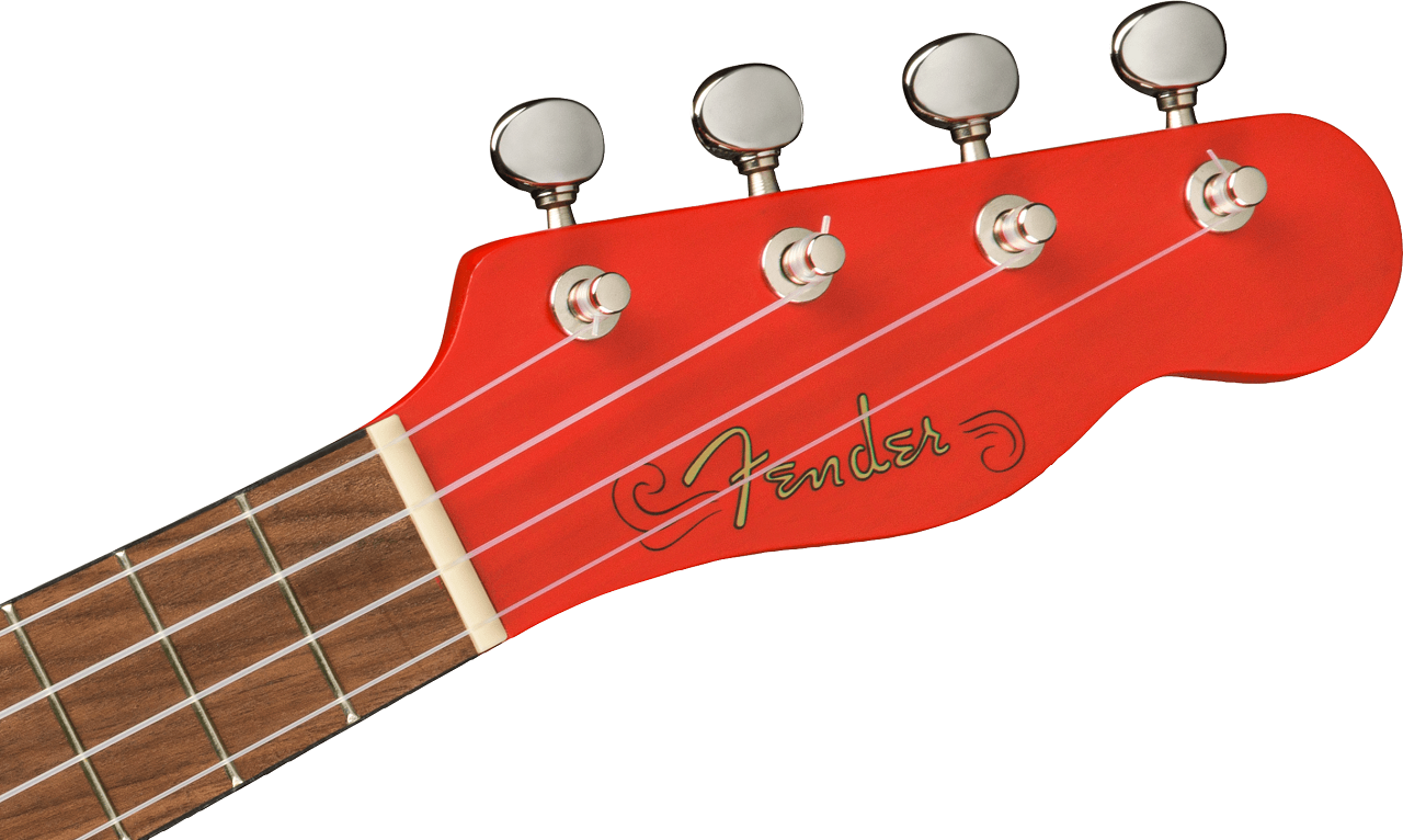 FSR Venice Soprano Ukulele, Walnut Fingerboard, Fiesta Red