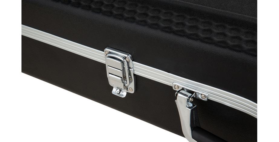 Premium Line - Electric Guitar ABS Case (FV-Style), Curved - Black