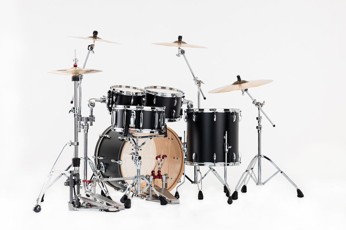 Professional Series 4-pc Shell Pack Matte Caviar Black