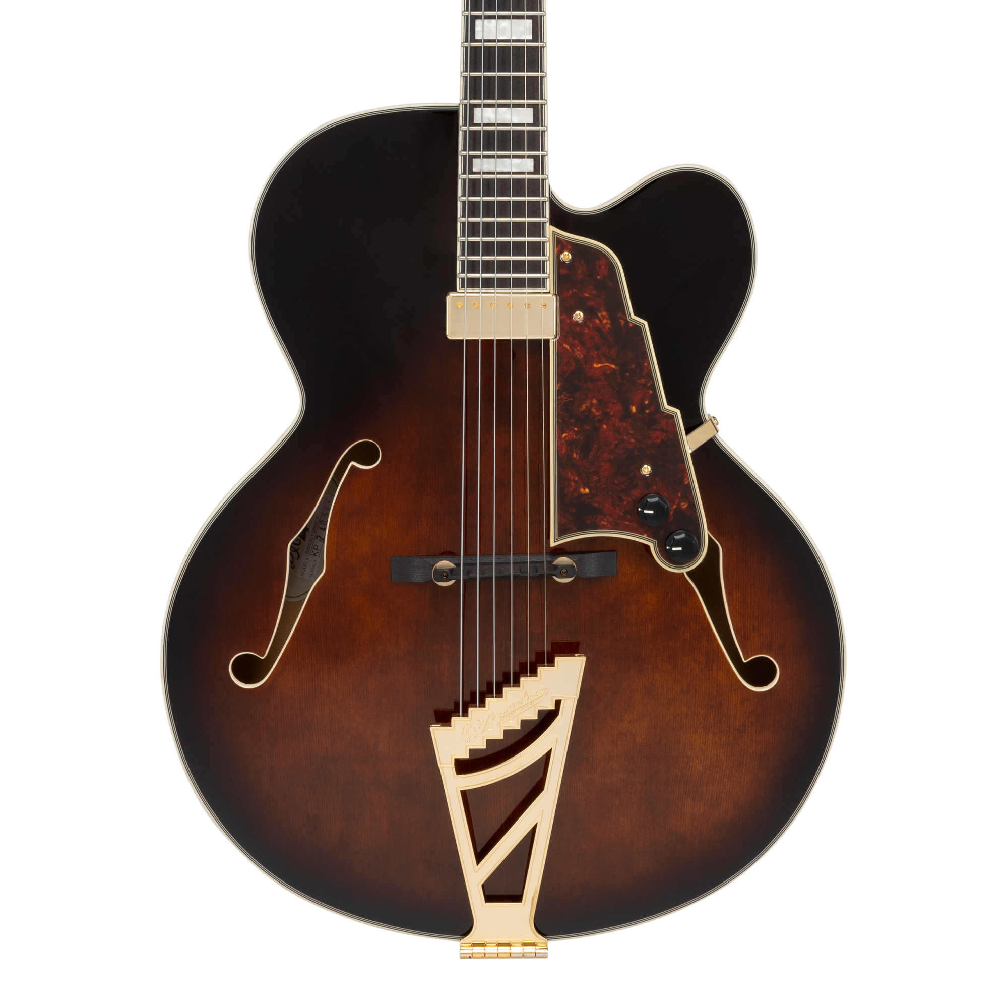 Premier EXL-1 Brown Burst Hollowbody E-Gitarre 