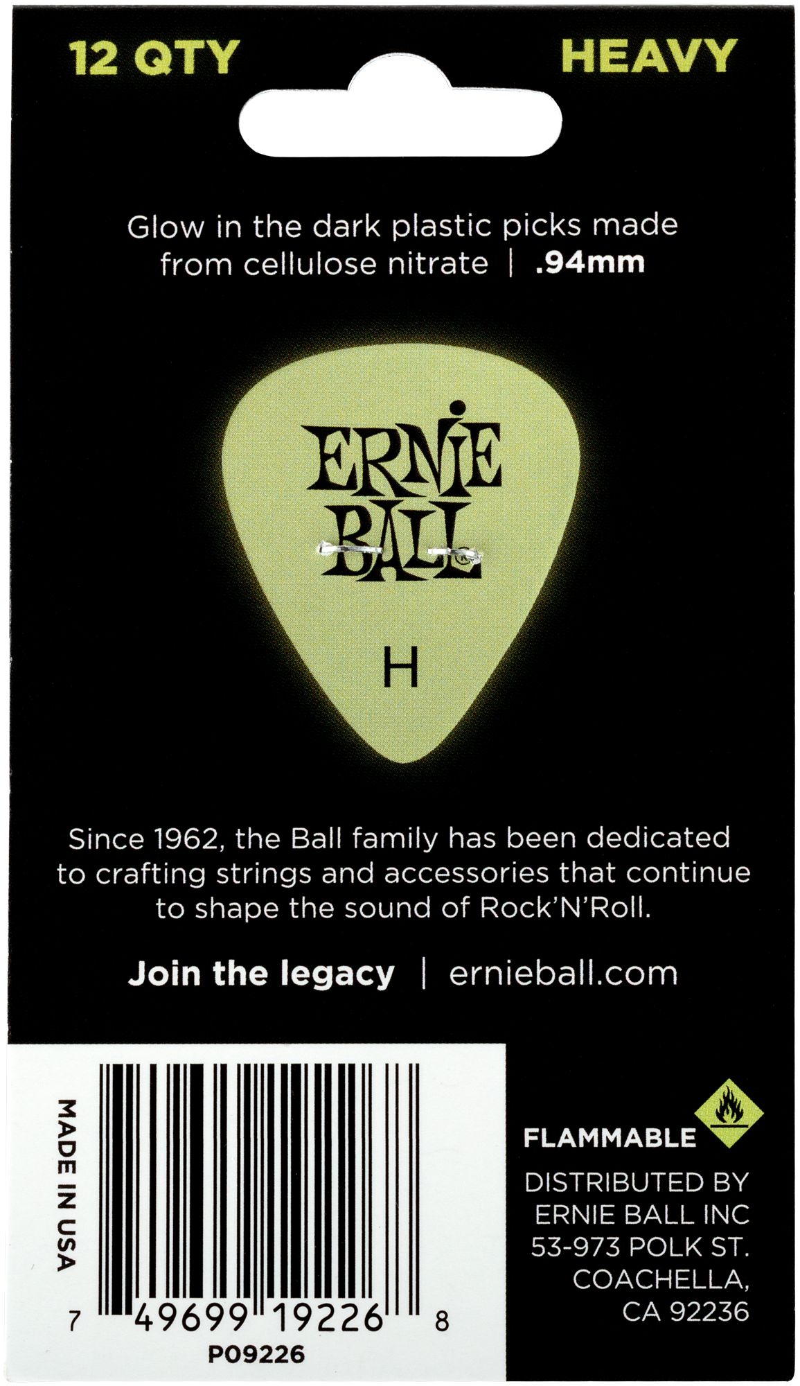 EB9226 Glow in the Dark, Heavy, 12 Stück