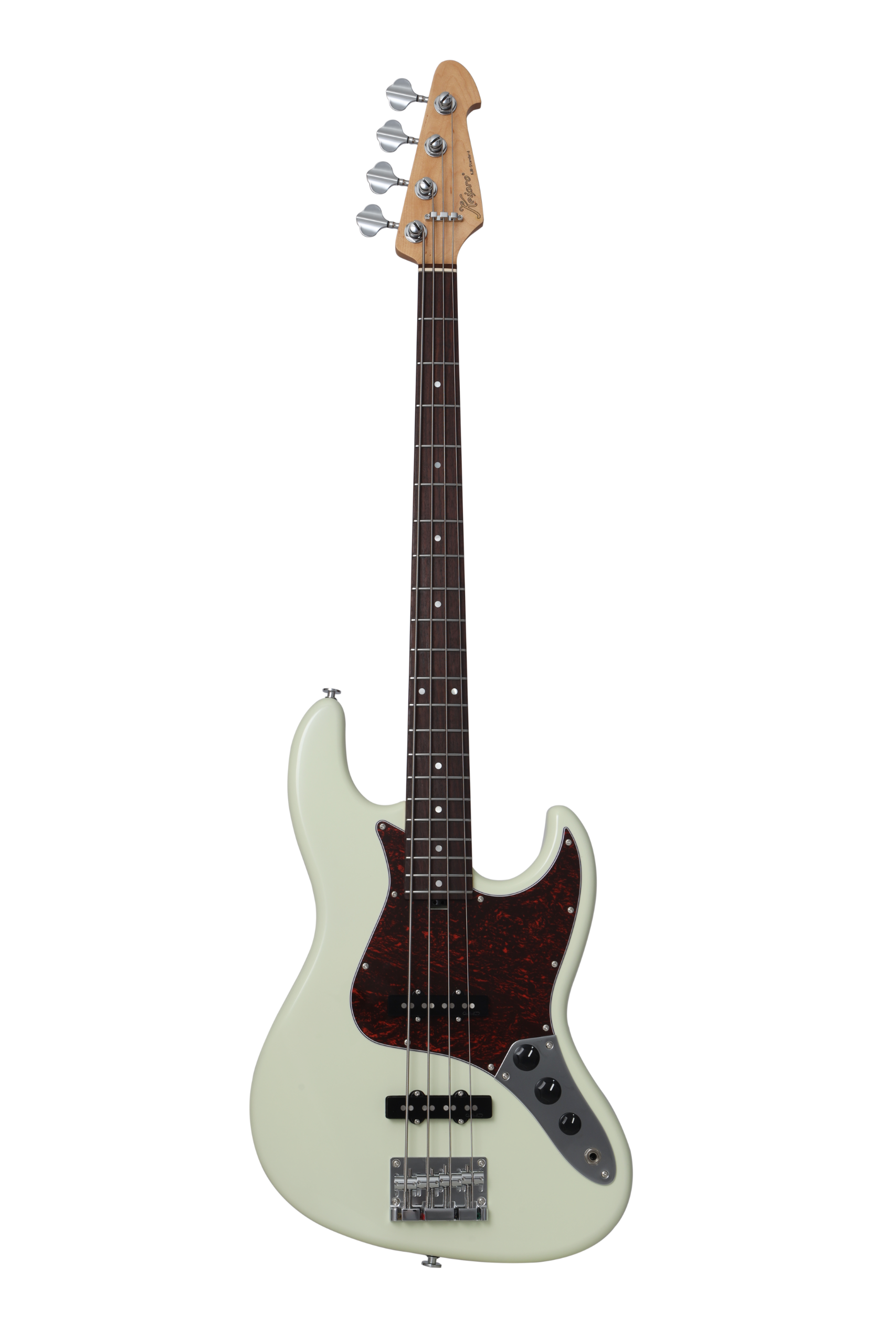 KJB-Standard Rosewood Olympic White   E-Bass