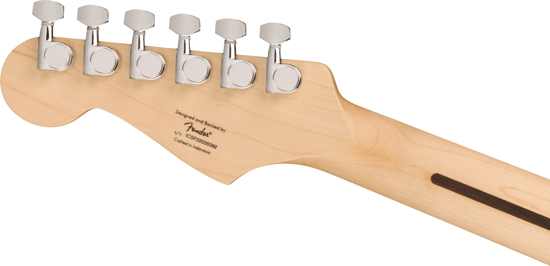 Sonic Stratocaster Maple Fingerboard Black