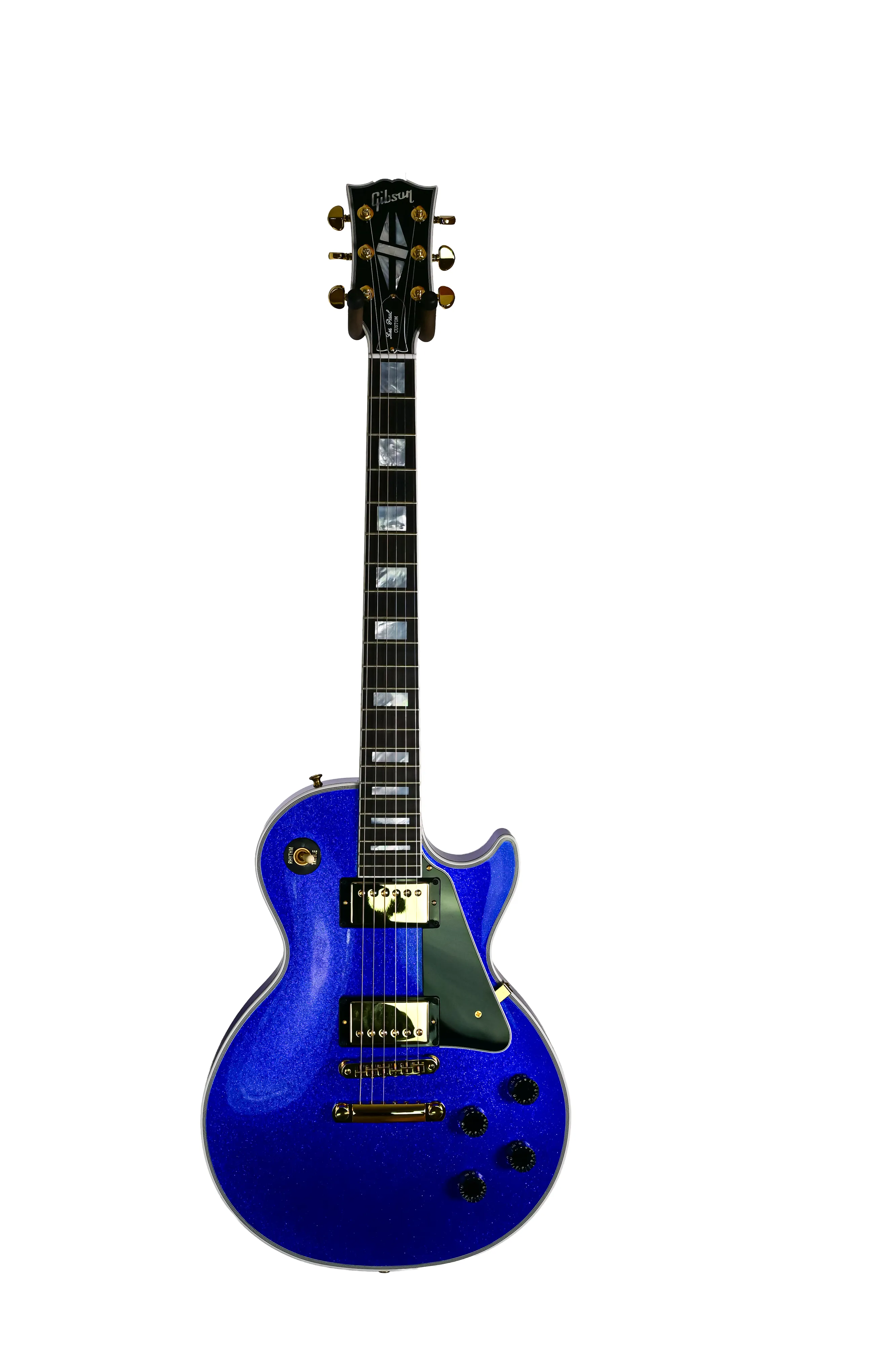 Les Paul Custom M2M Dark Blue Sparkle (B-Stock) High-End Guitar