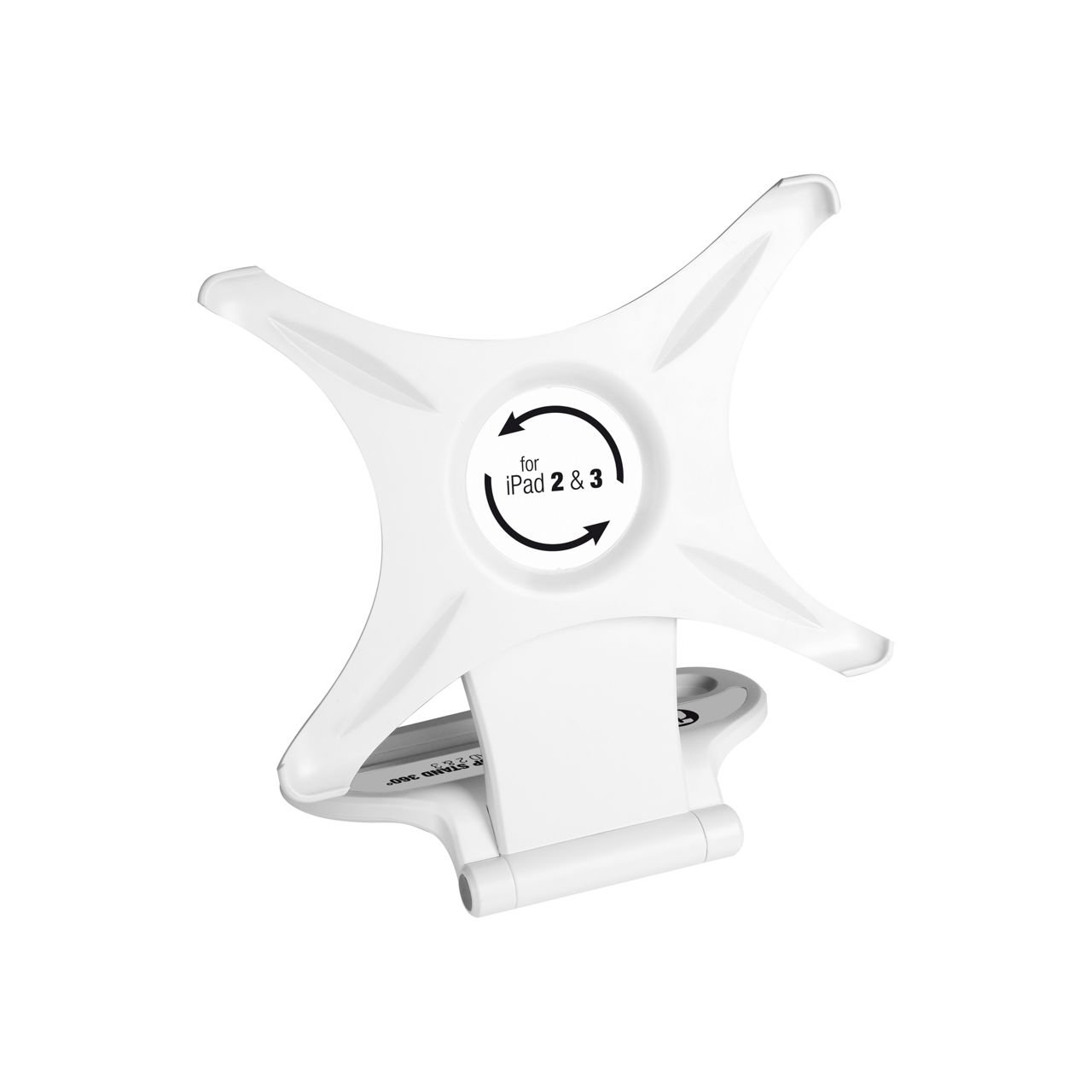 SMS360W 360° Tischstativ für iPad 2 & 3 weiß