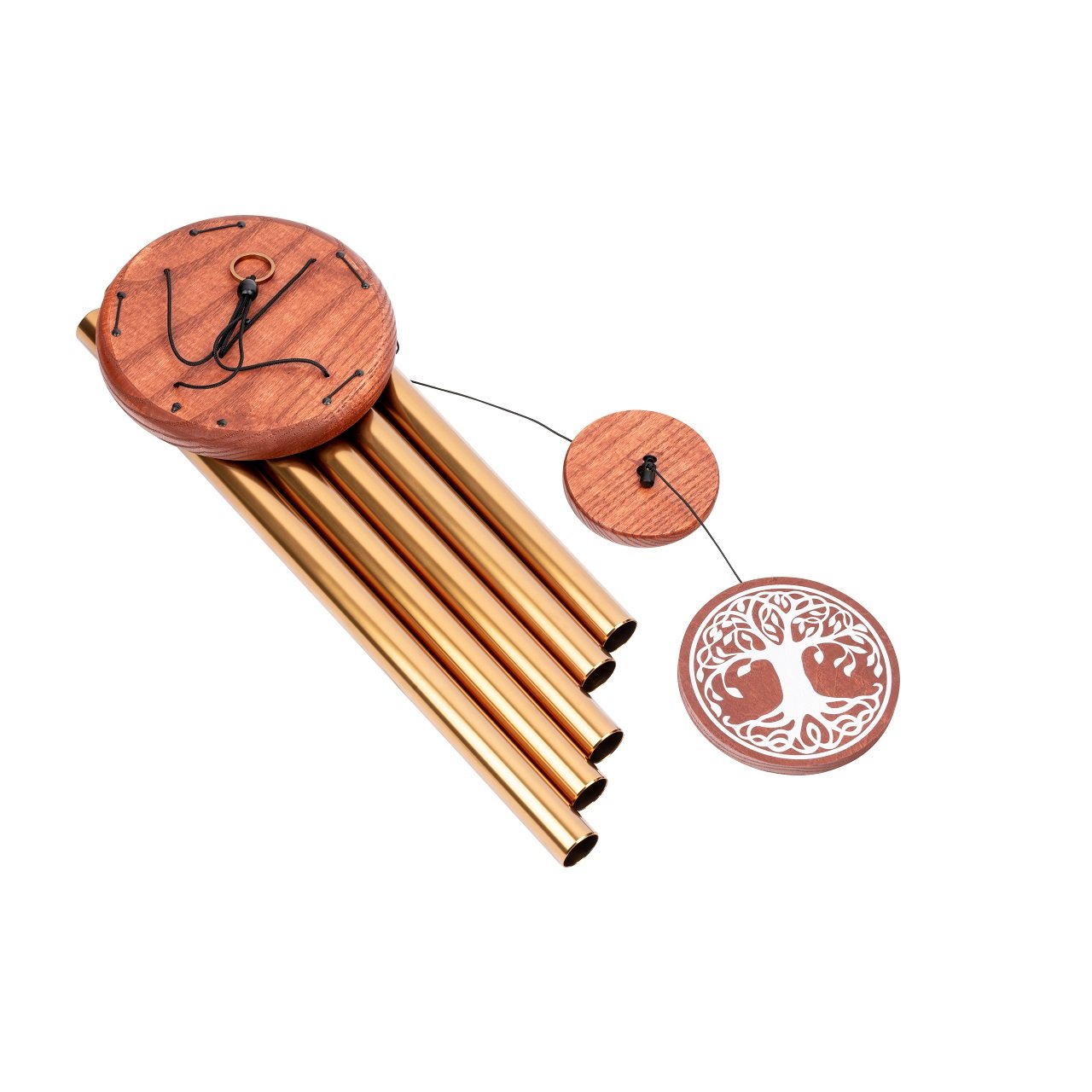 Tree of Life Meditation Chime, 36" / 90 cm, Bronze