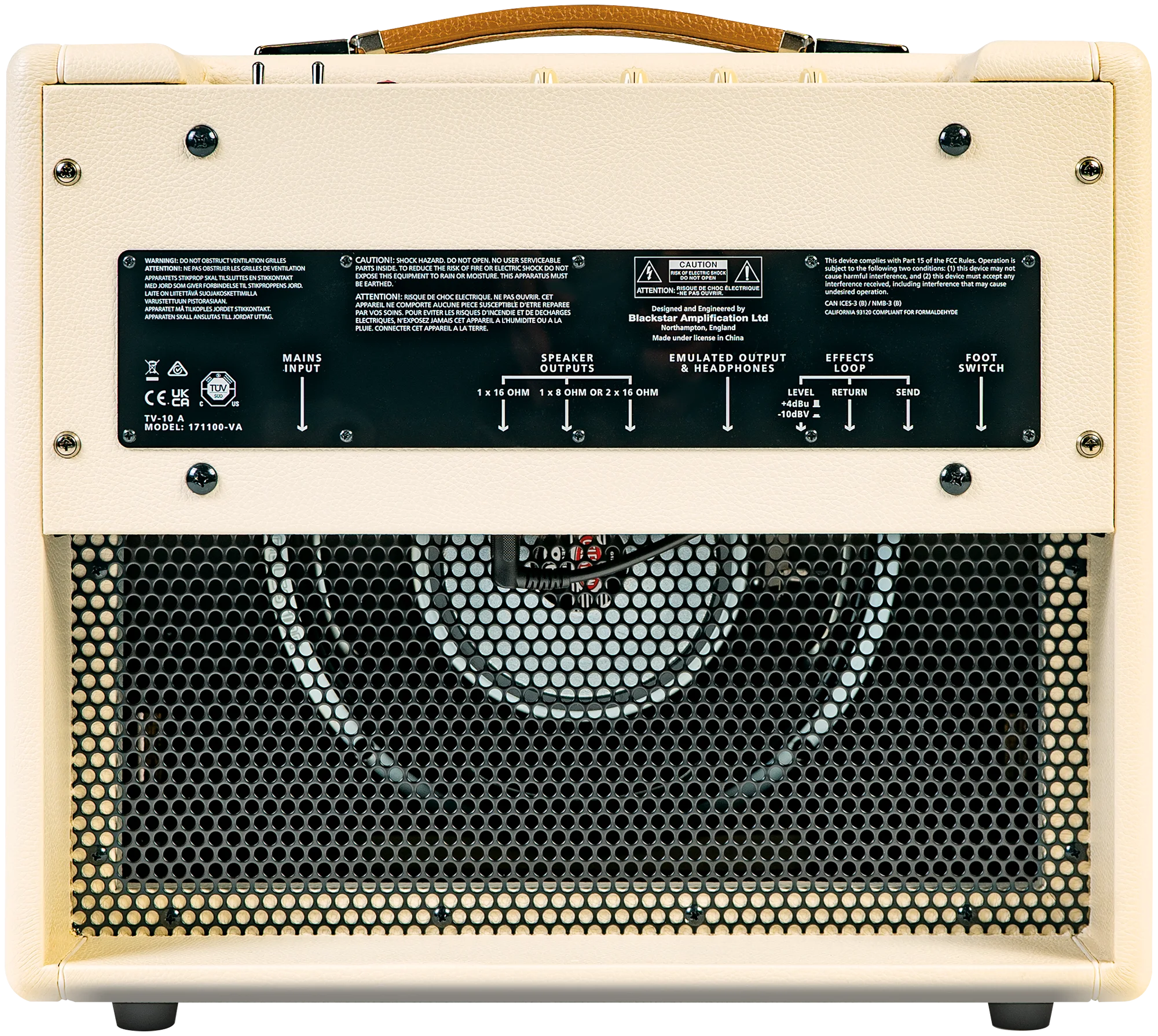TV-10 A 6L6 10 W Beige Combo Amp