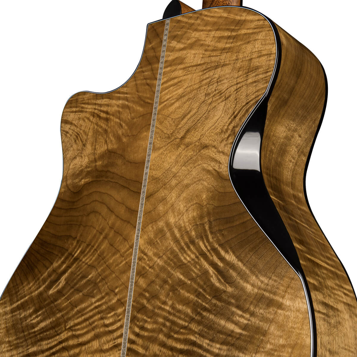 Gold Edge Natural Westerngitarre