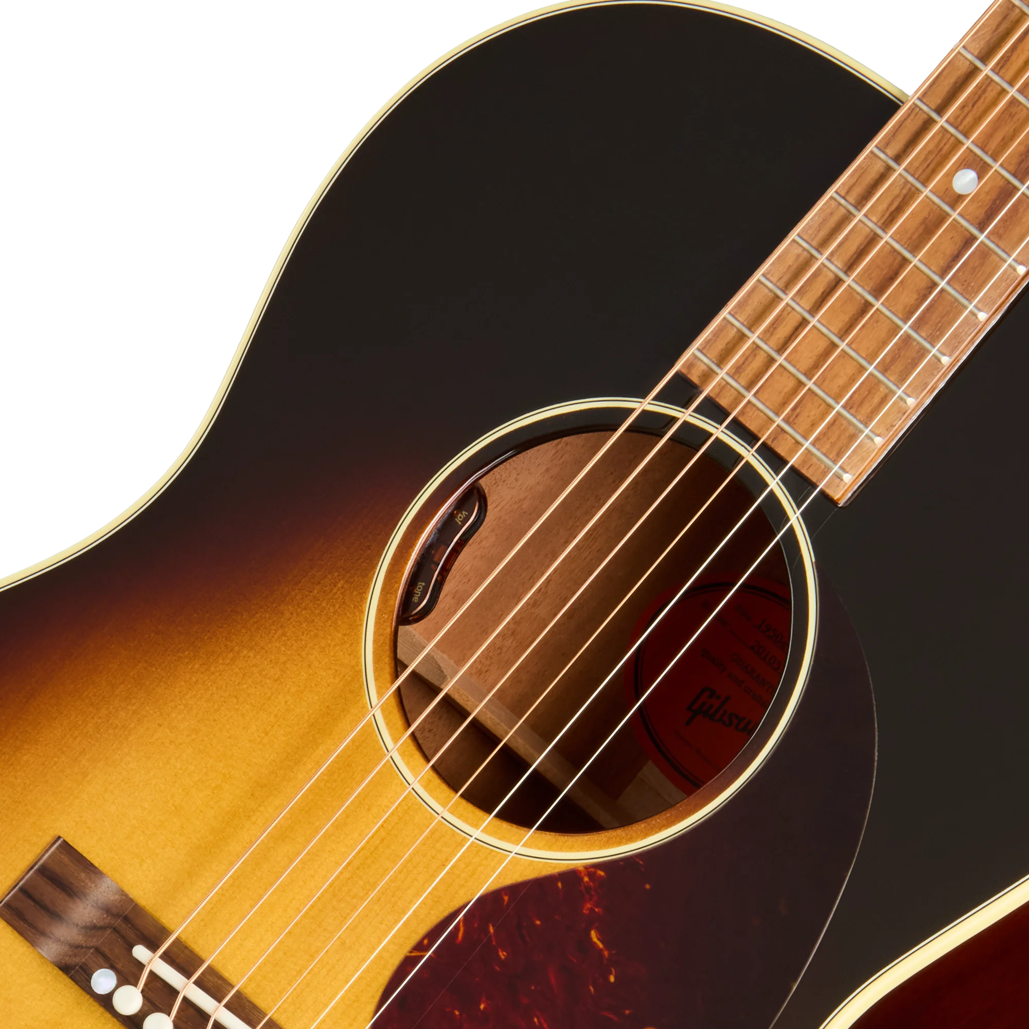 Gibson Original 50s LG-2 Vintage Sunburst - Schallloch 