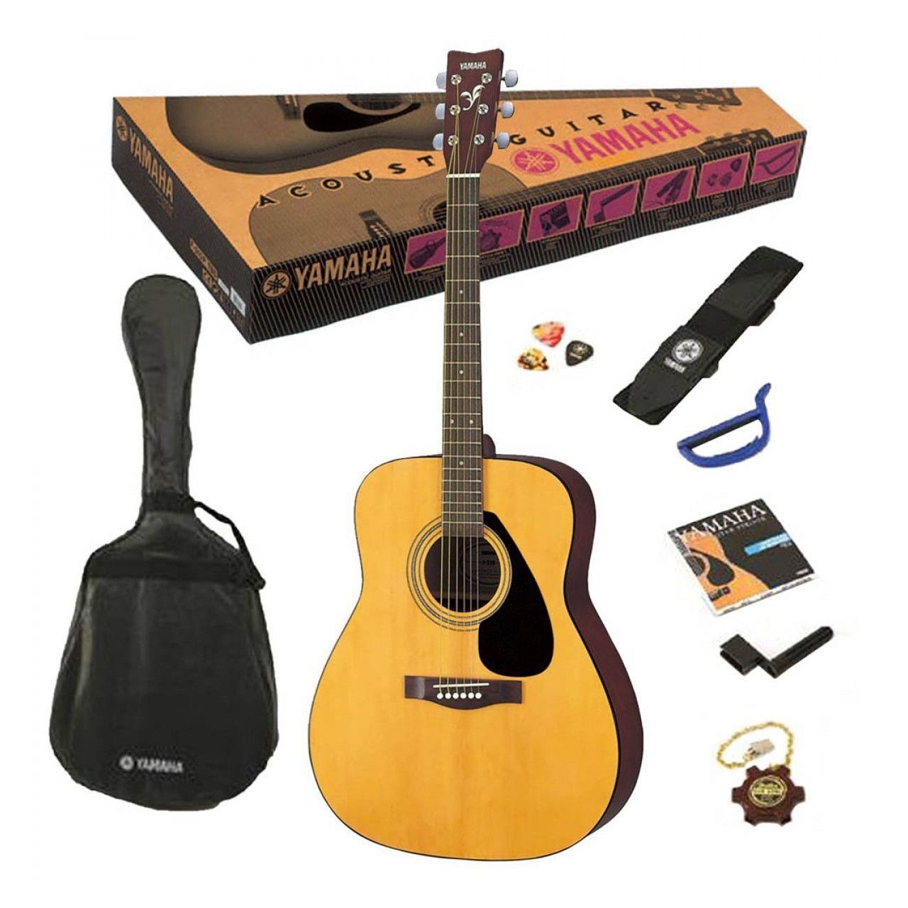 F310P Akustikgitarre Natur Set