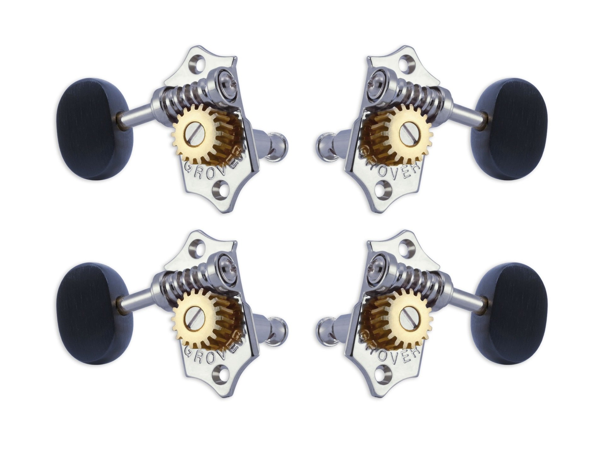 U98-18CE Sta-Tite Geared Ukulele Pegs  4 pcs.  Chrome