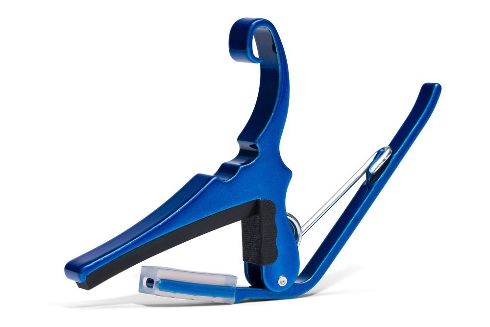 KG6U Quick-Change Acoustic Capo - Blau