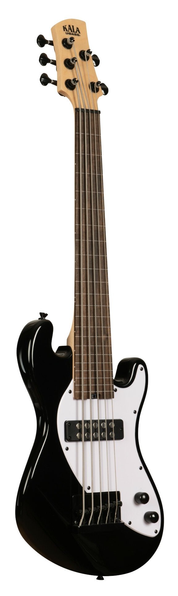 U-Bass Solid Body 5-String, Jet Black, Fretless, with Bag