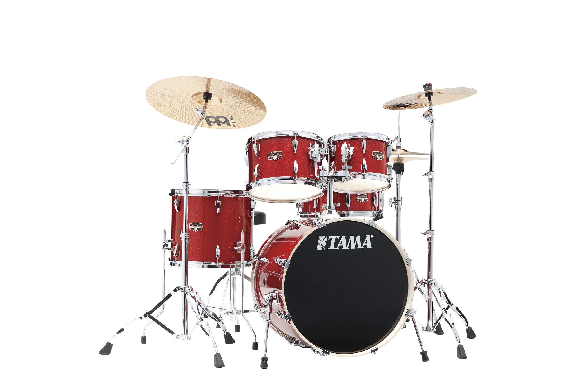 IP50H6W Imperialstar Drum Set 5 teilig - Burnt Red Mist