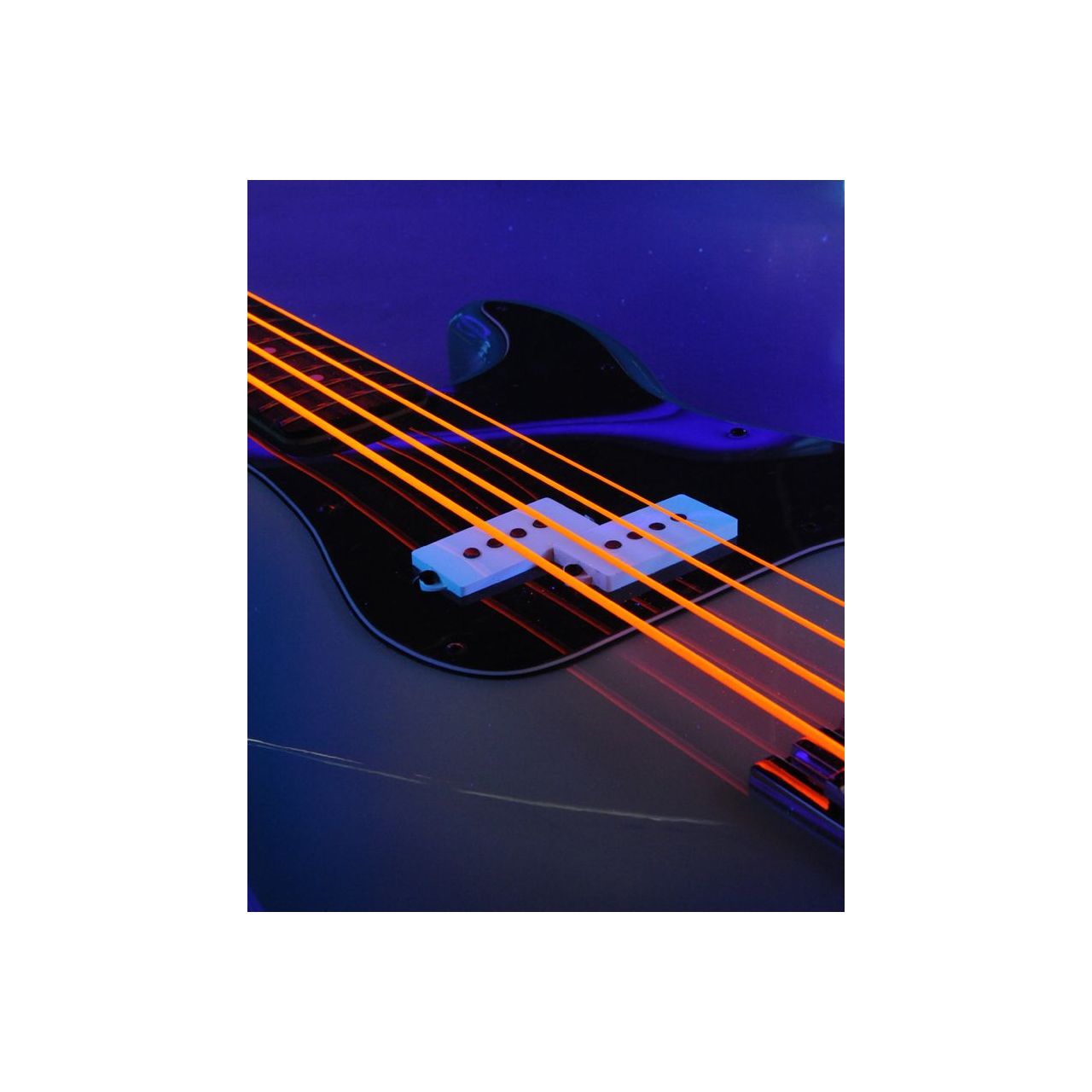 Hi-Def  Neon Bass-Saitensatz Orange 040-120
