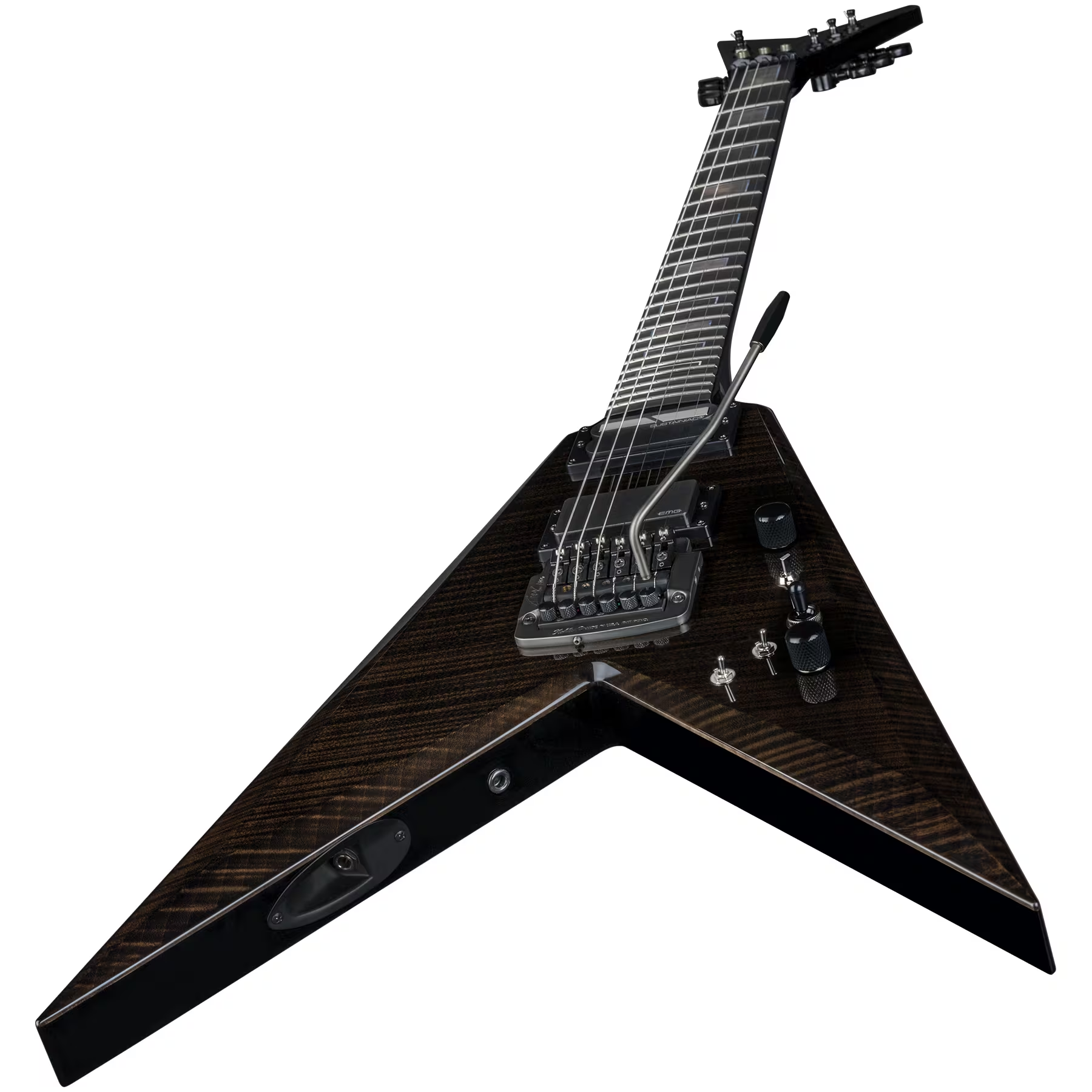USA Kerry King VII Flame Top Trans Black