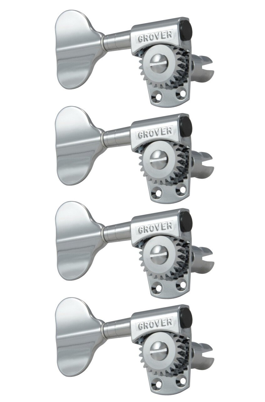 145CL4 Titan Electric Bass Machines - Bass Machine Heads, 4-in-Line, Lefthand, Treble Side (Right) -