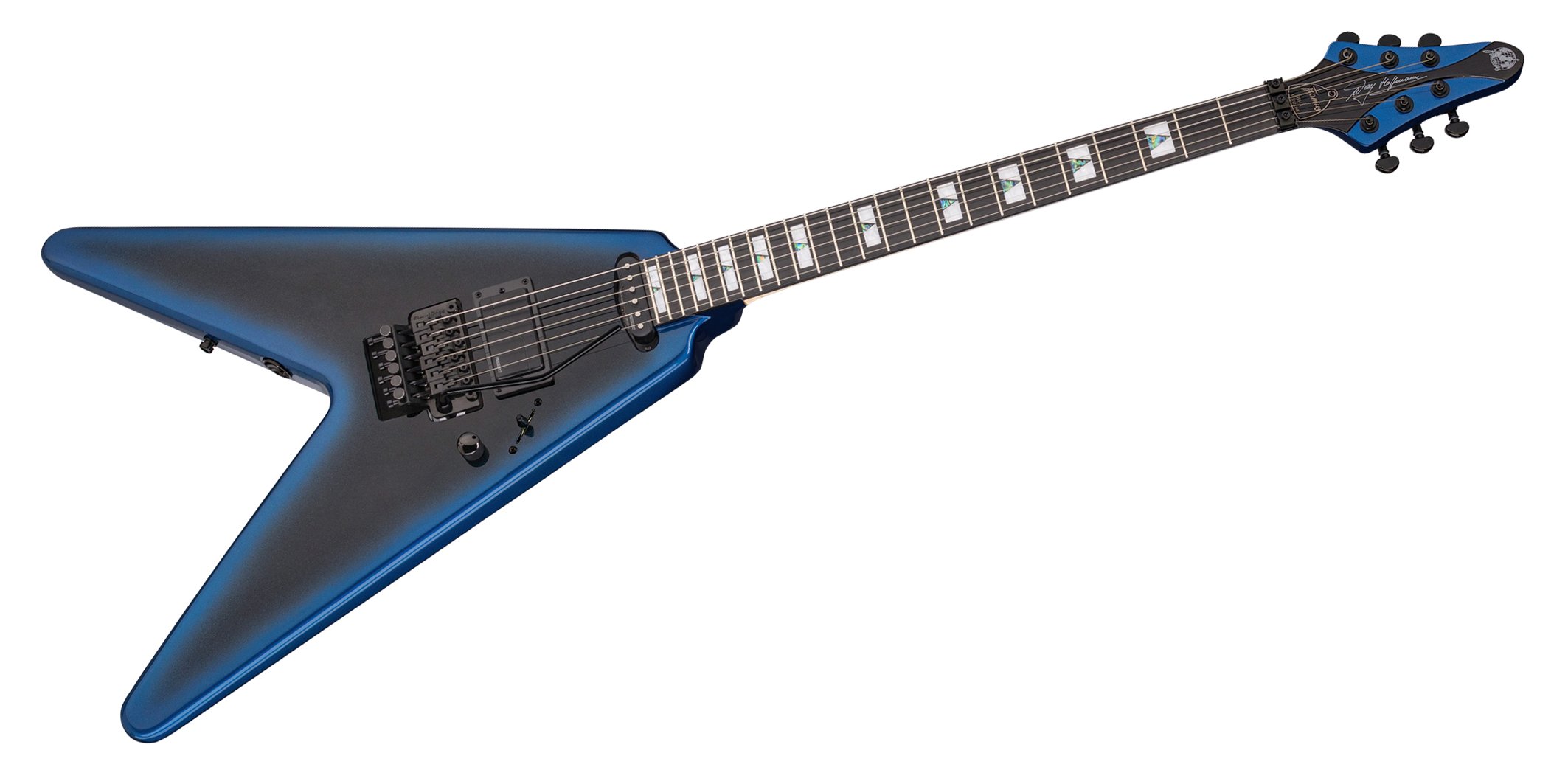 Artist Line Breaker WH-1 - Solid Dark Night Metallic High Polish E-Gitarre