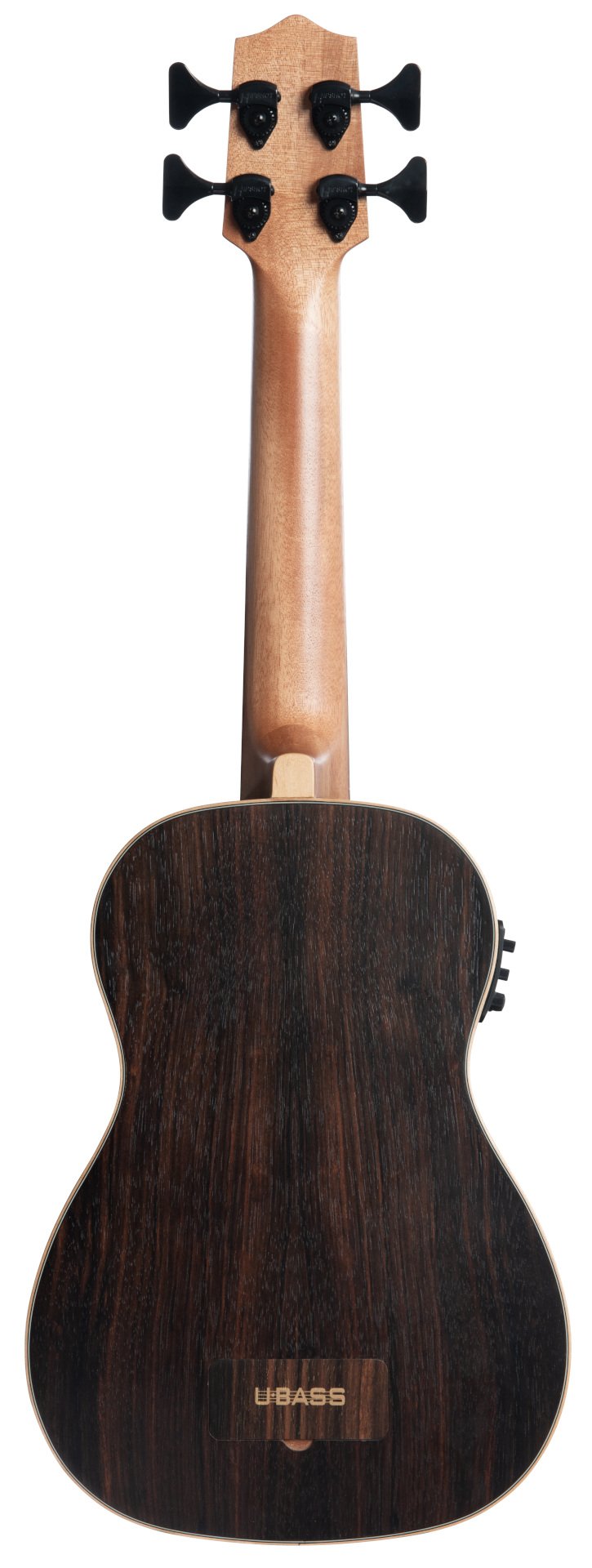 U-Bass Striped Ebony, Fretted, with Deluxe Bag