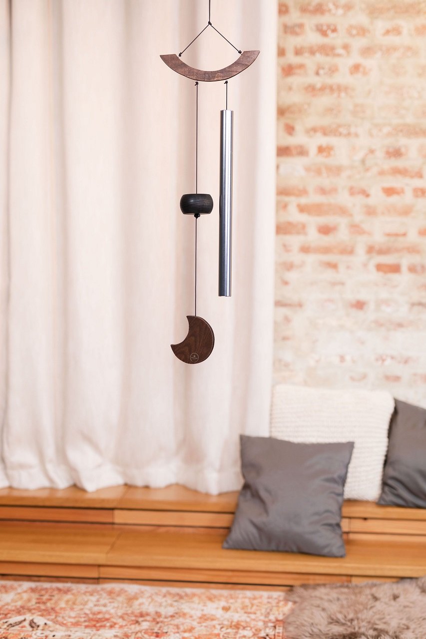 Moon Meditation Chime 35" / 88 cm, Silber