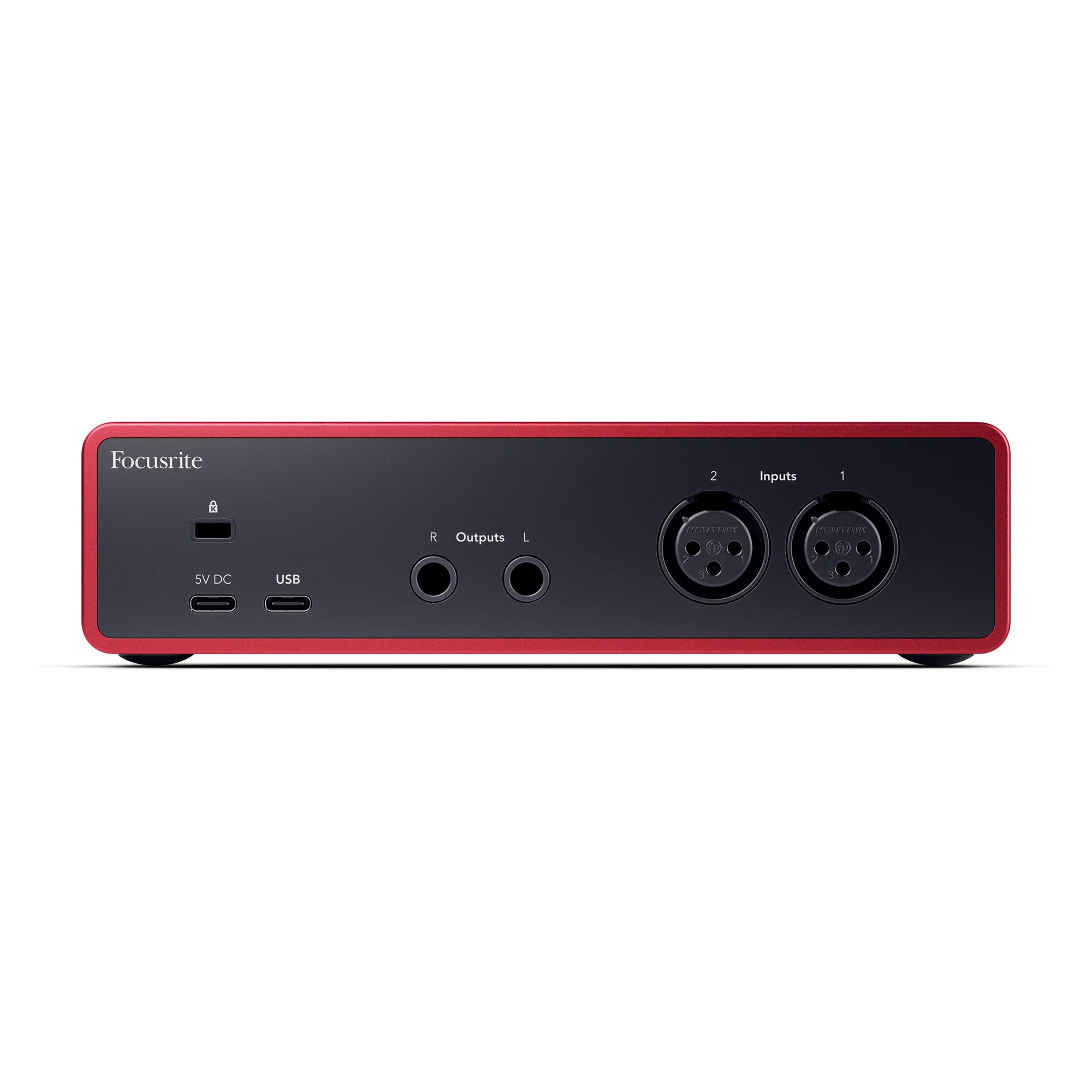 Focusrite Scarlett 2i2 Studio 4th Gen Hinteransicht