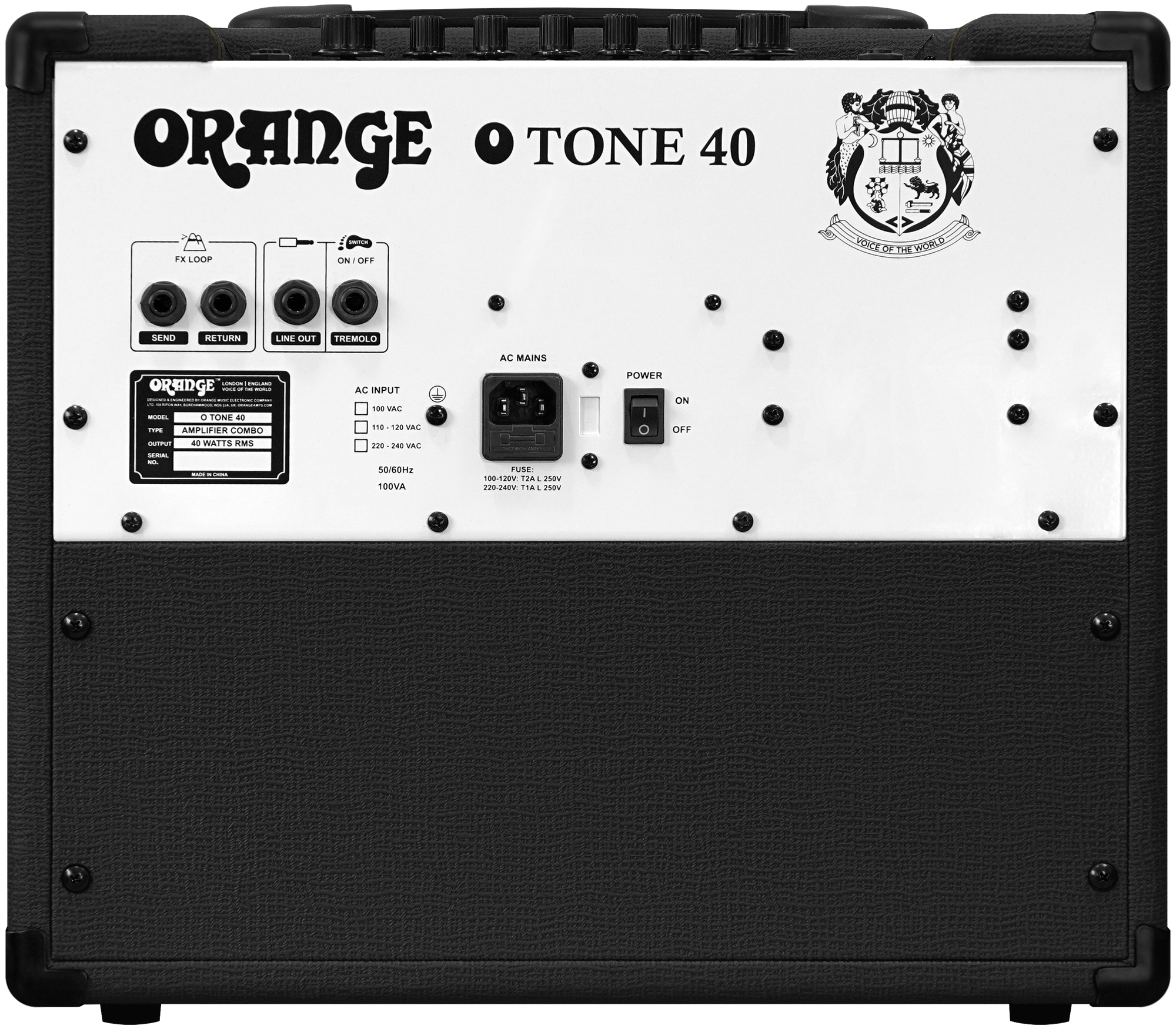 O Tone 40 BK