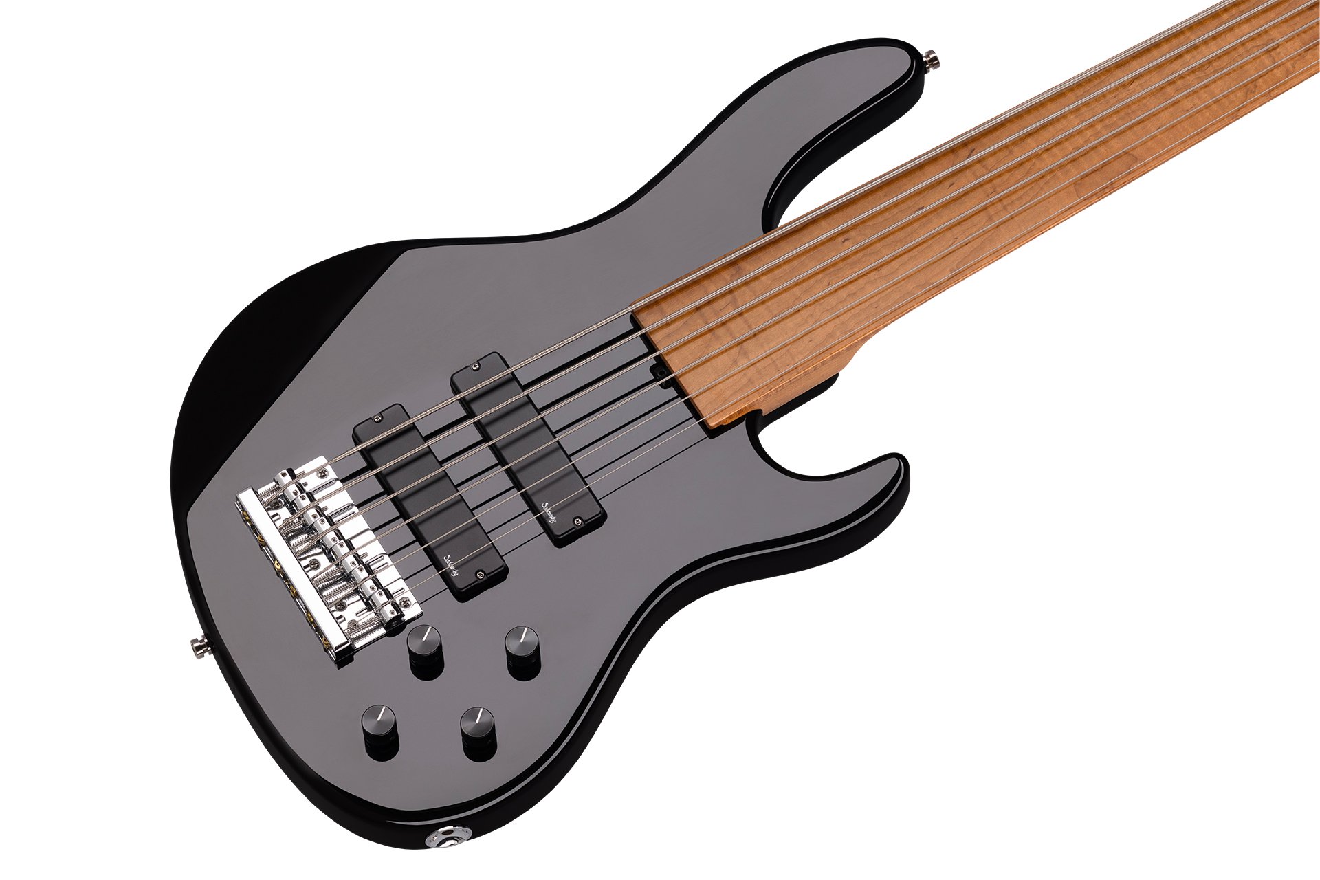MetroExpress 24-Fret Modern Bass 6-String Fretless - SBHP