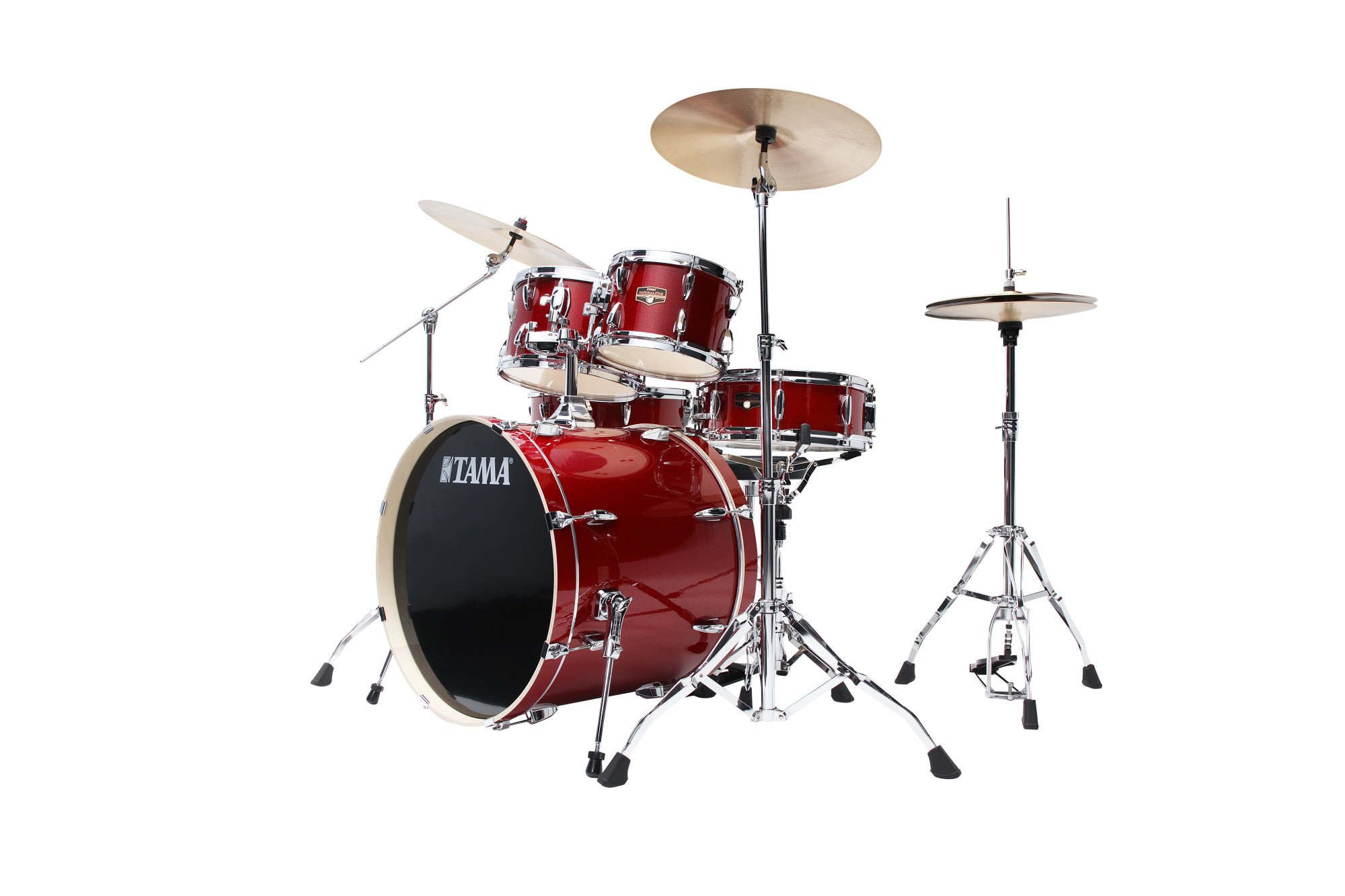 IP52H6W Imperialstar Drum Set 5 teilig - Burnt Red Mist