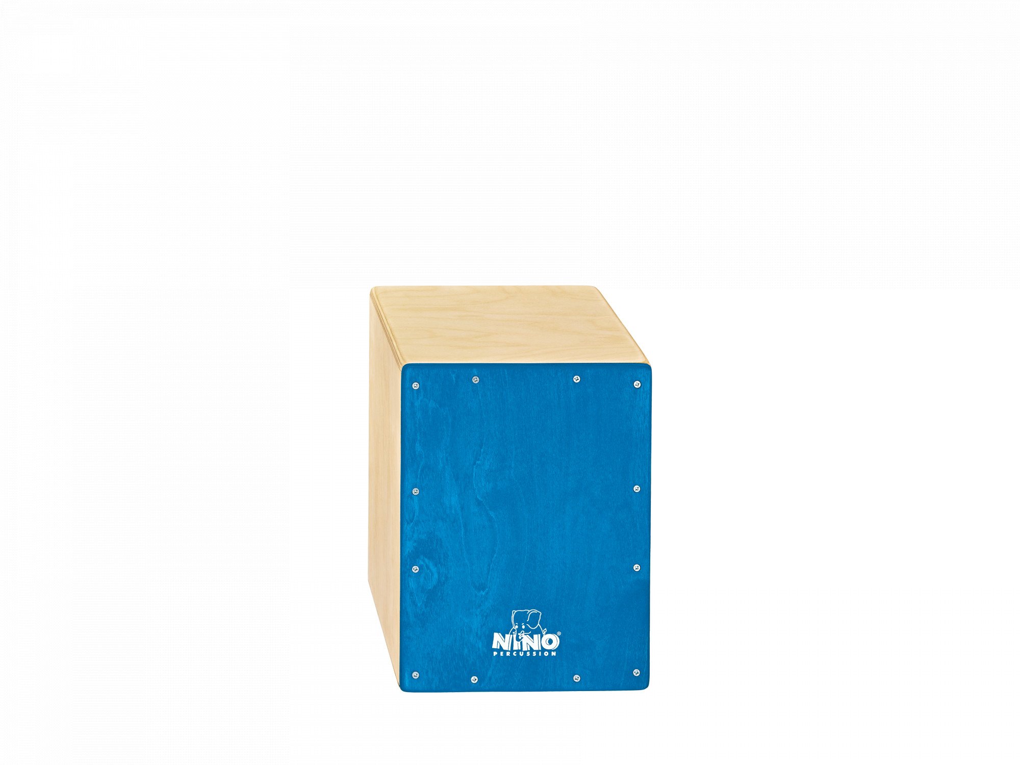 Cajon Blau – Kinder Percussion Instrument leicht & stabil