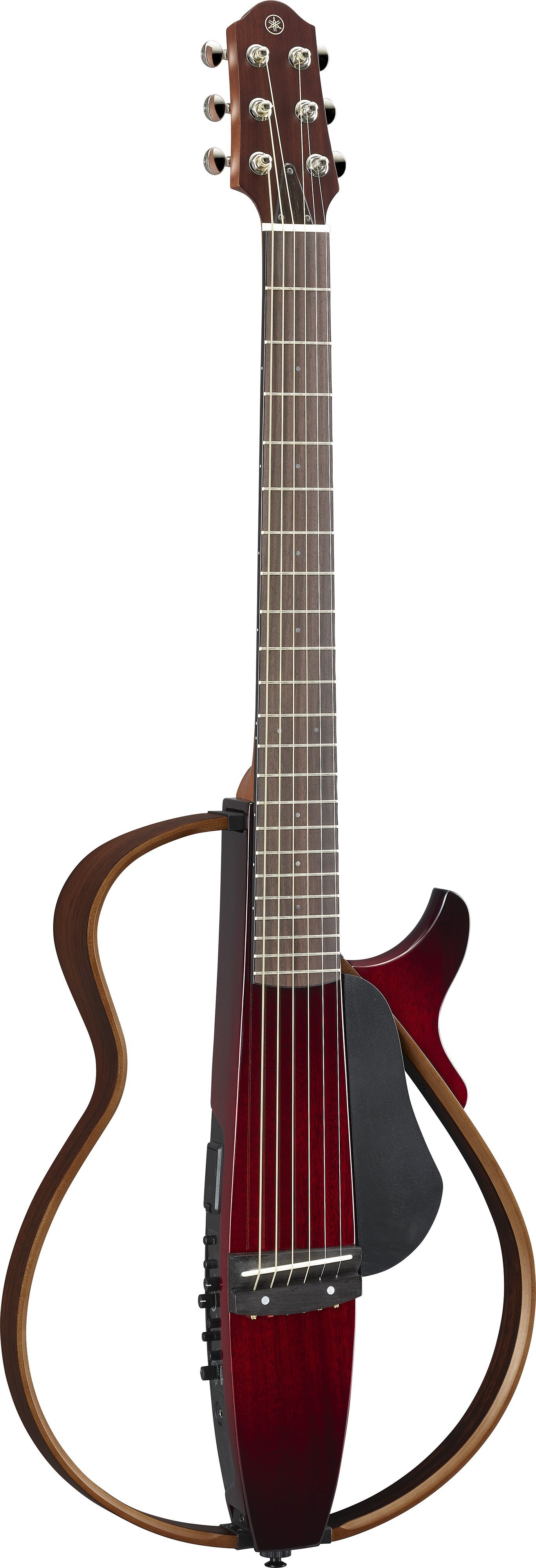 SLG200S Crimson Red Burst Silent Guitar