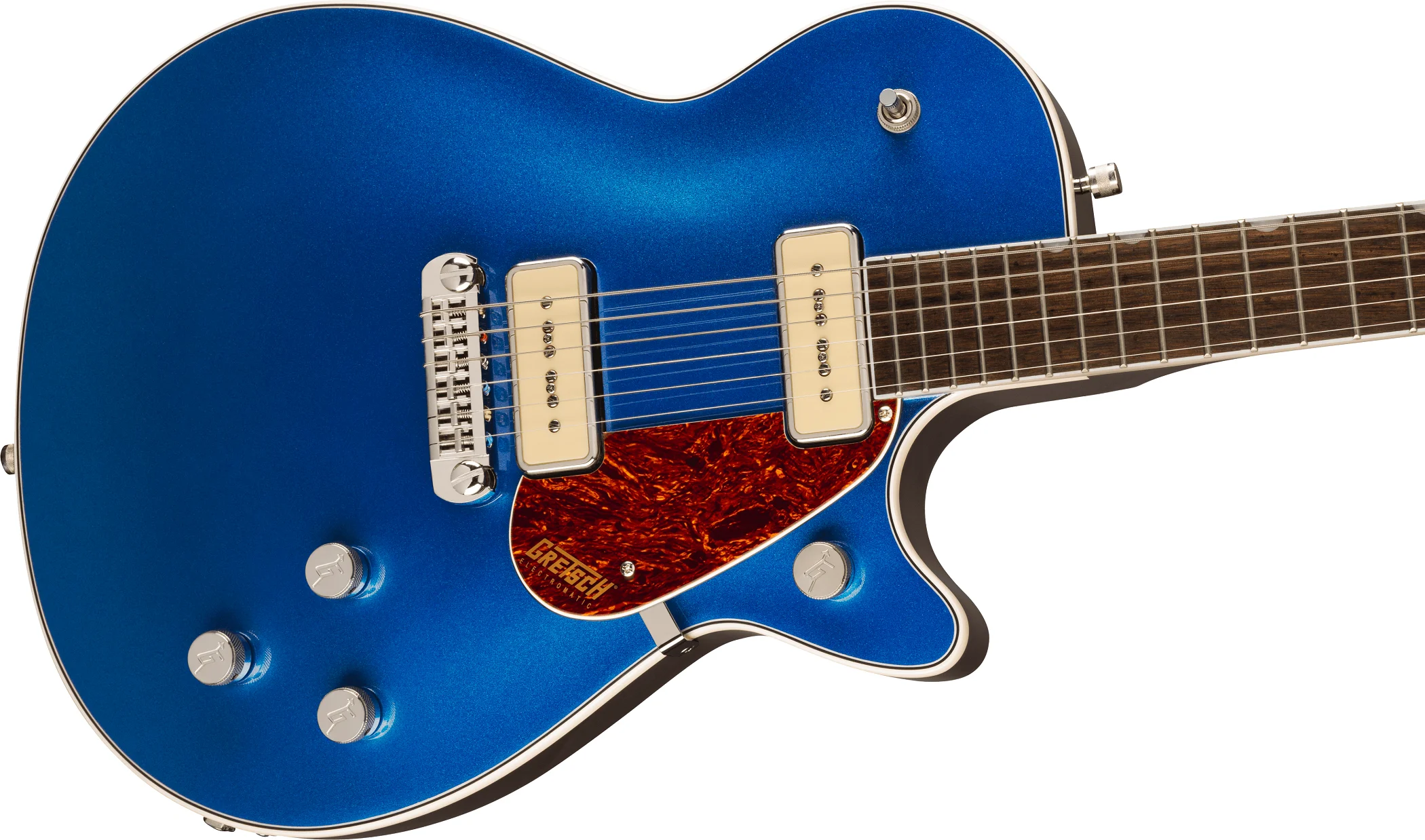 G5210-P90 Electromatic® Jet™ Two 90 Single-Cut with Wraparound, Laurel Fingerboard, Fairlane Blue