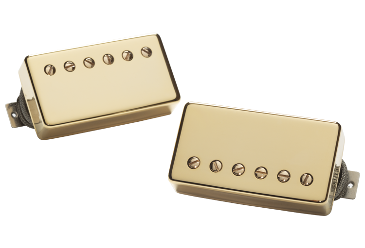 APH-2s Slash Alnico II Pro Humbucker Set - Gold Cover