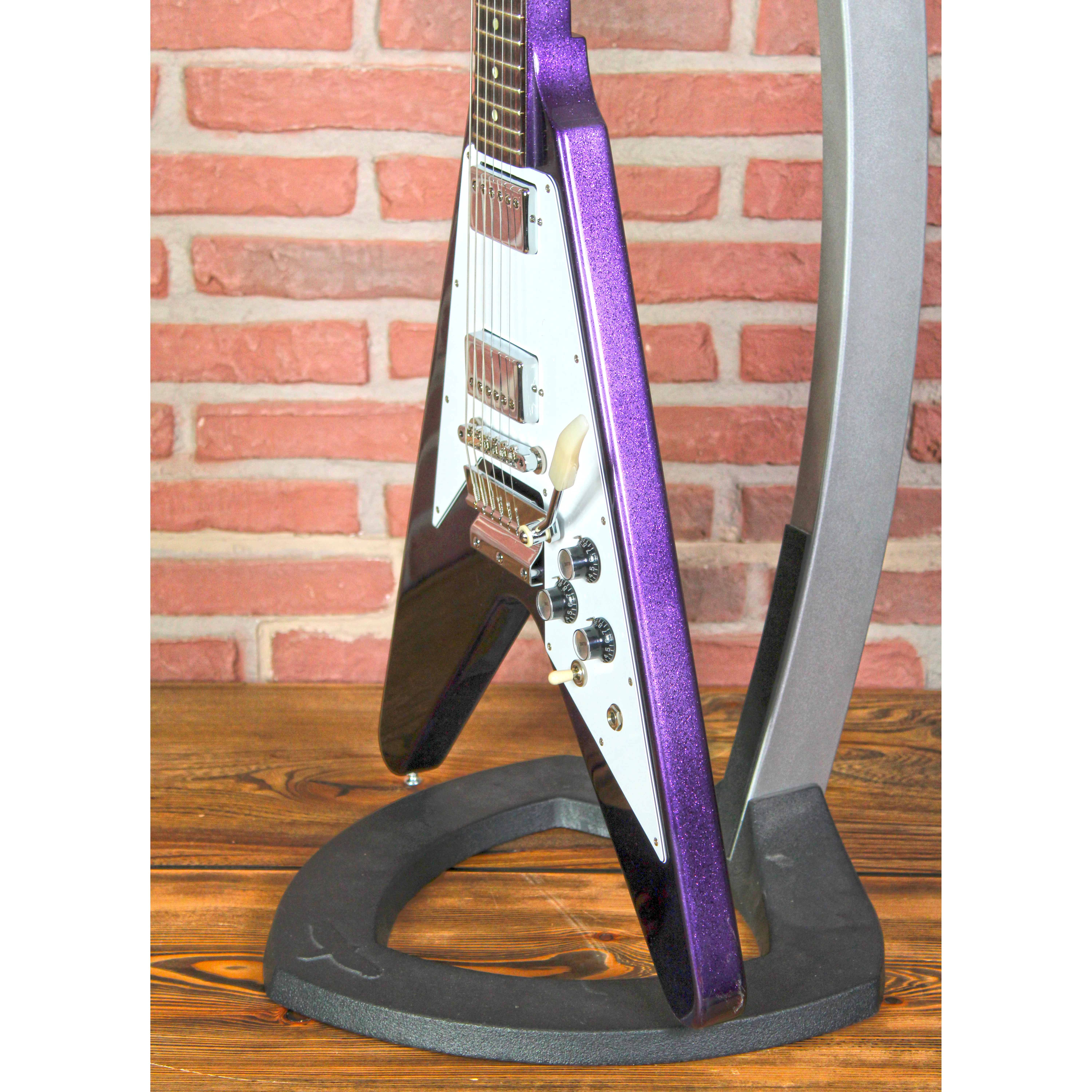 67 Flying V M2M Purple Sparkle Short Maestro Custom Shop