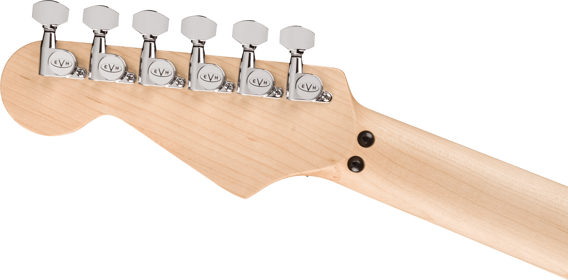 Striped Series Circles, Maple Fingerboard, White and Black