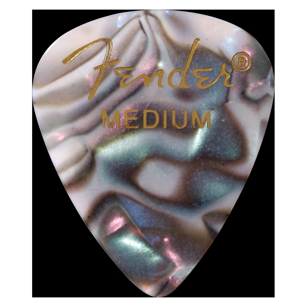 Genuine Fender® 351 Premium Picks, 12 pack, Abalone Medium 