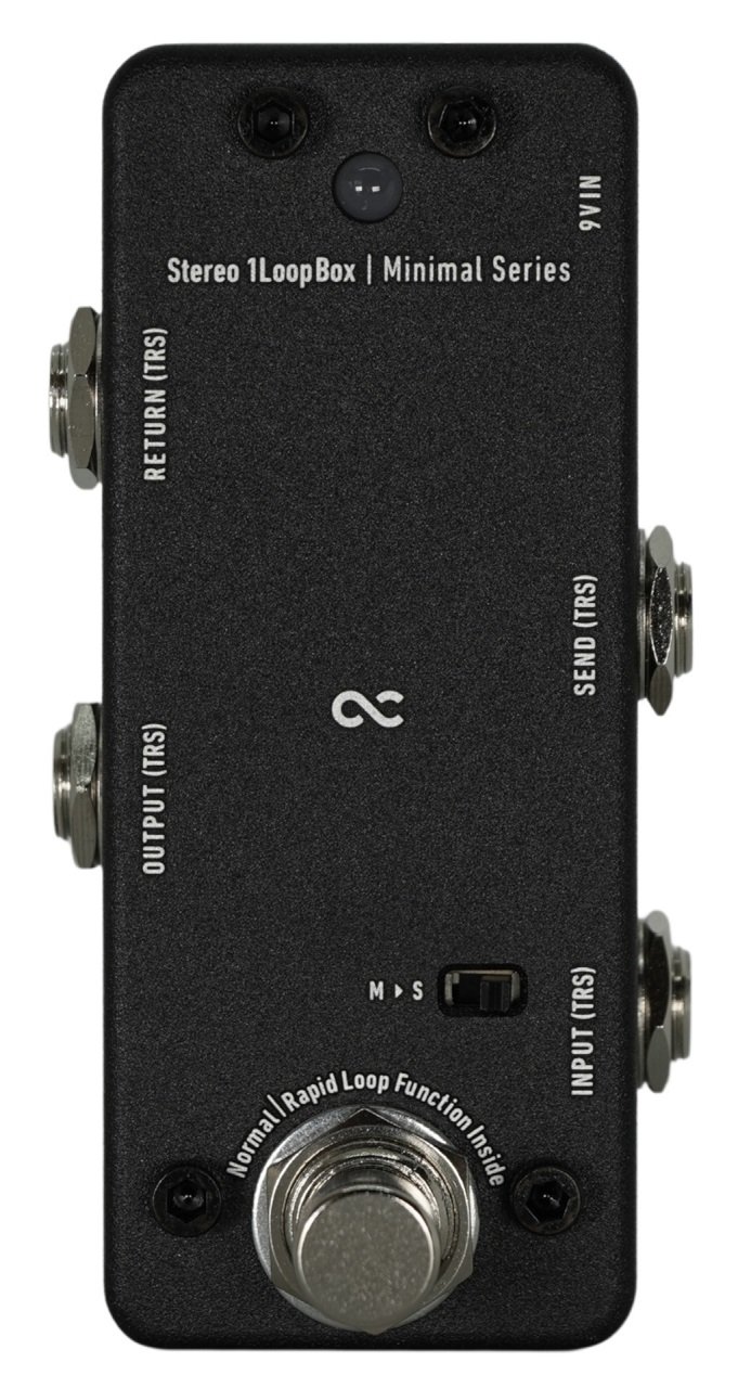 Minimal Series Stereo 1 Loop Box - True Bypass Looper