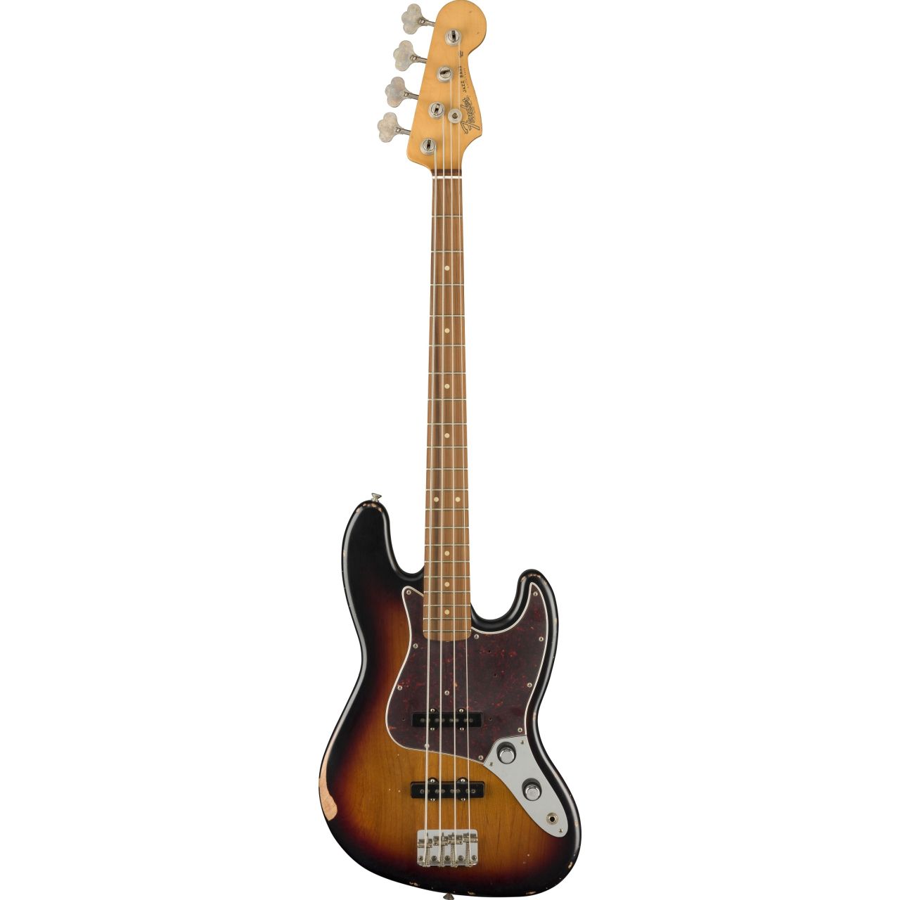 60th Anniversary Roadworn 60s Jazz Bass®, Pau Ferro, 3-Color Sunburst