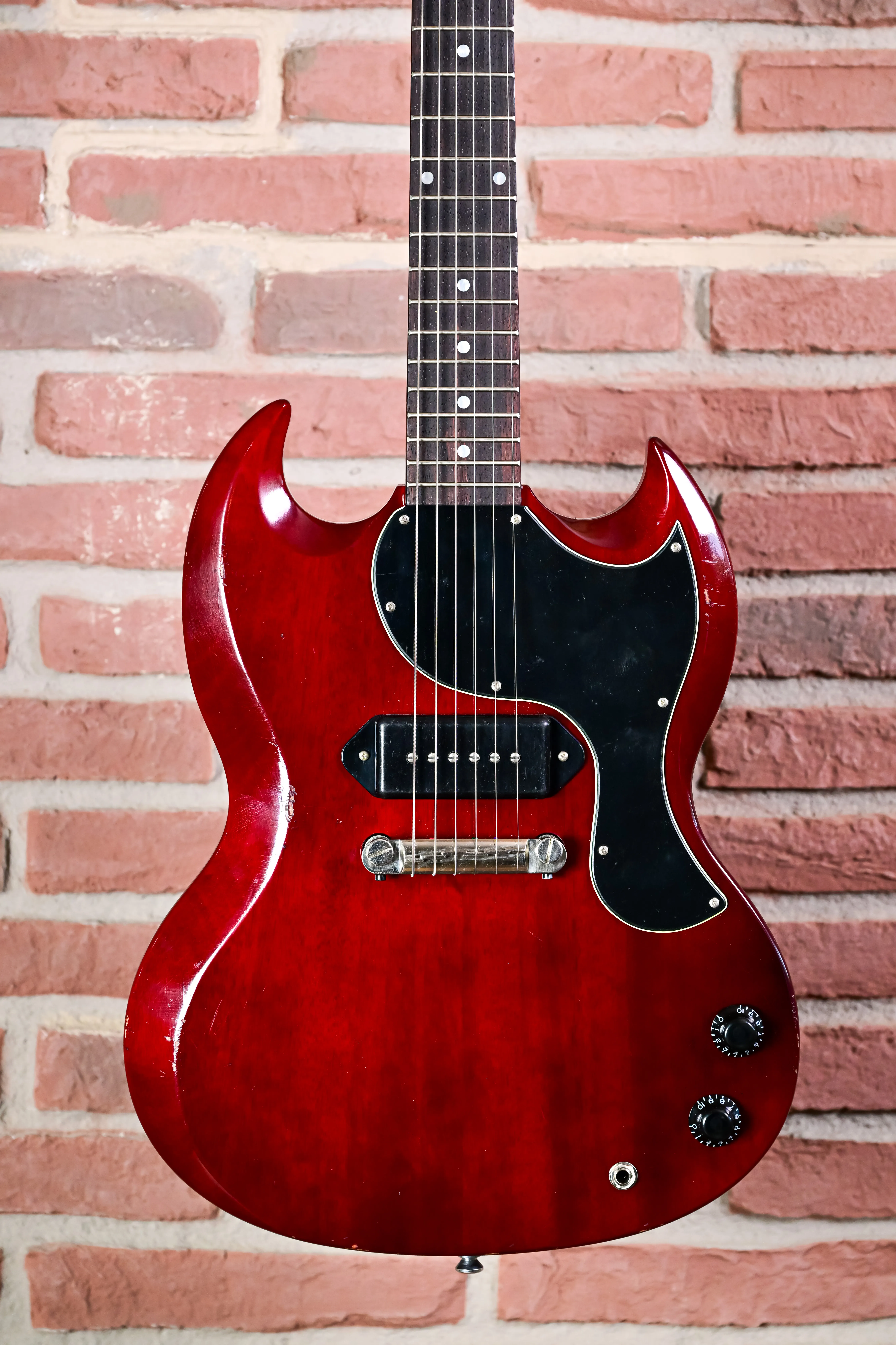 Albatroz 65 Dark Wine Red Aged E-Gitarre