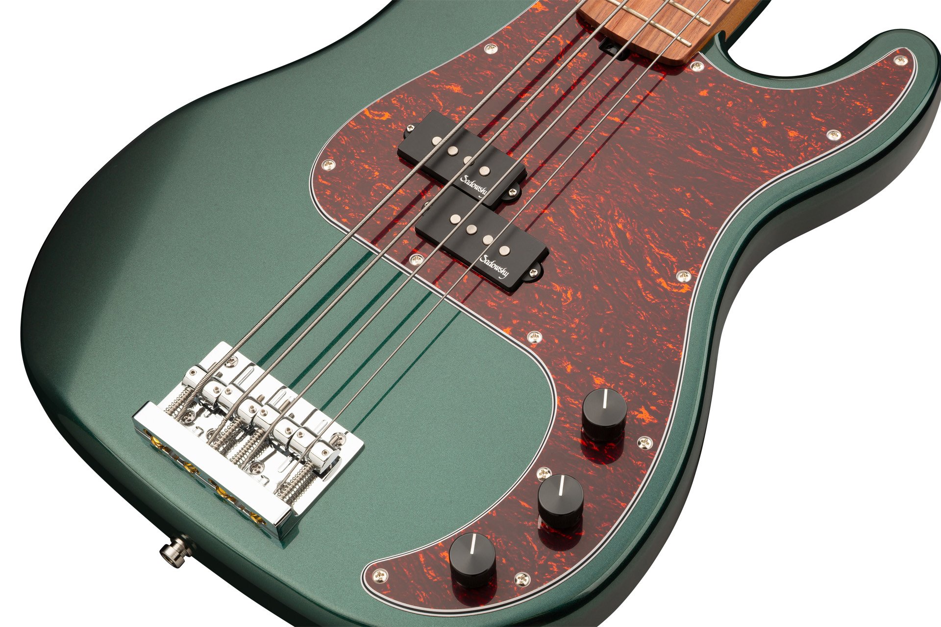 MetroExpress Ultra Vintage P-Bass 4-String Sherwood Green Metallic