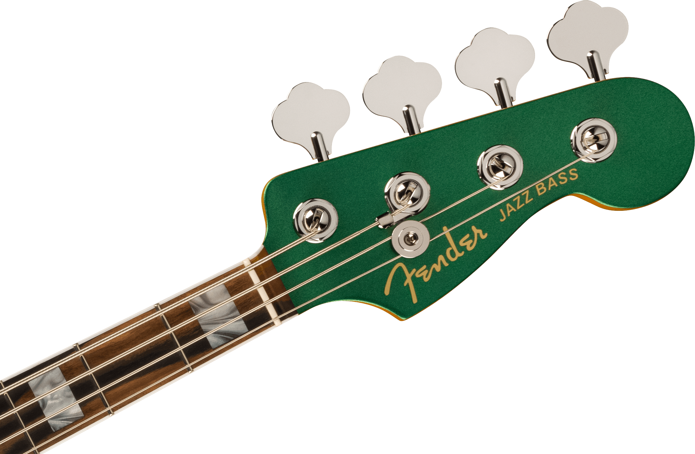 American Ultra Jazz Bass®, Ebony Fingerboard, Mystic Pine Green