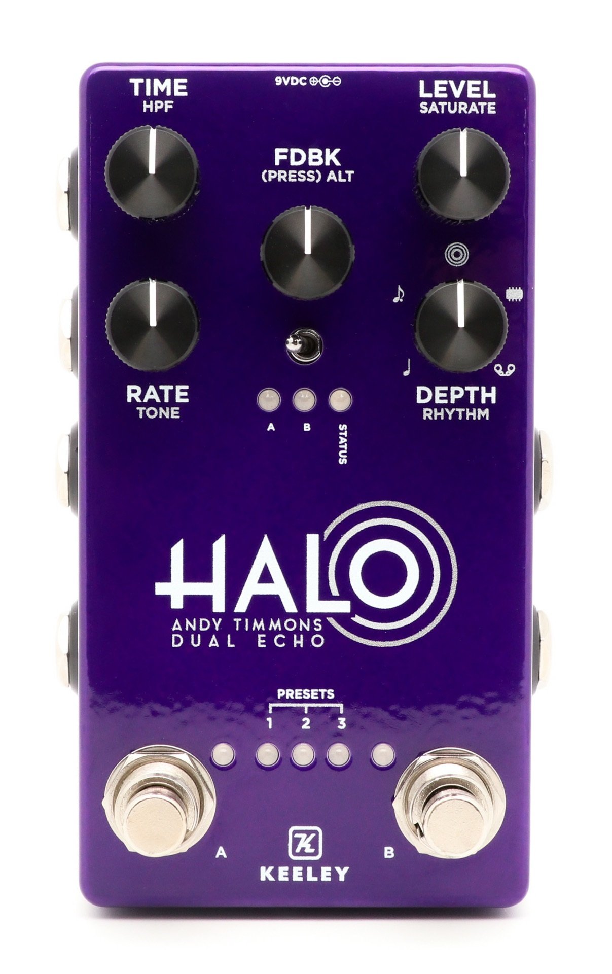 Andy Timmons Dual Echo (Signature Dual Delay) 2k24 Purple LTD