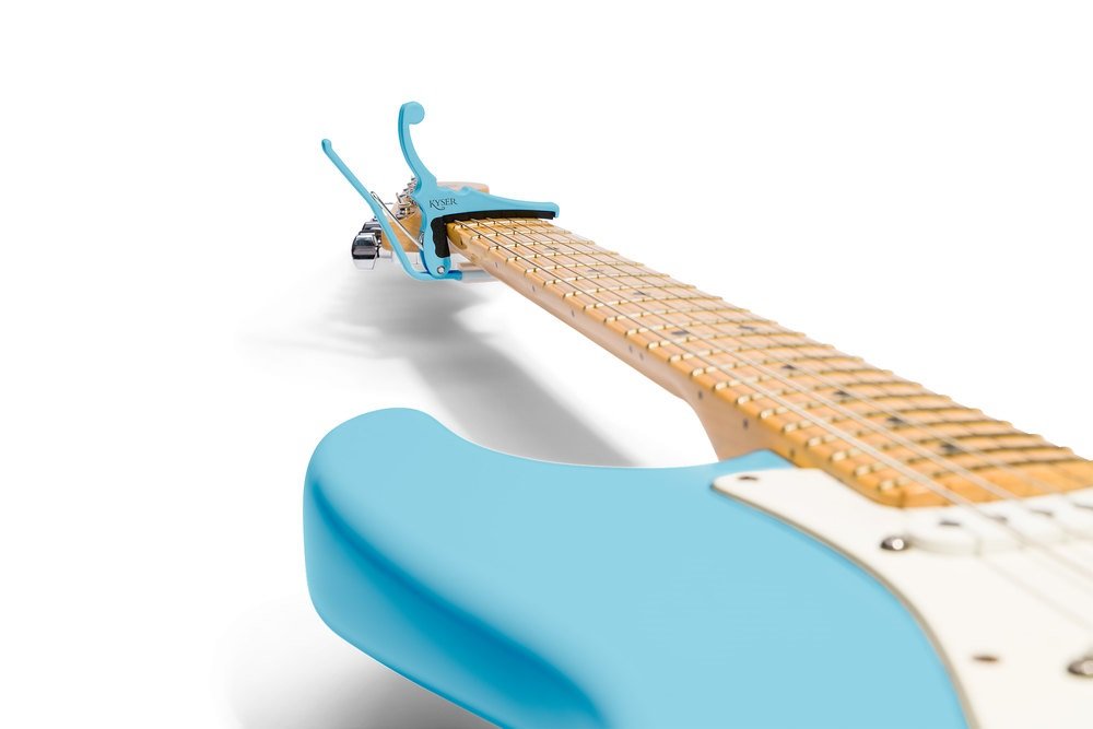 KGEFDBA Fender Quick-Change Capo  - Daphane Blue