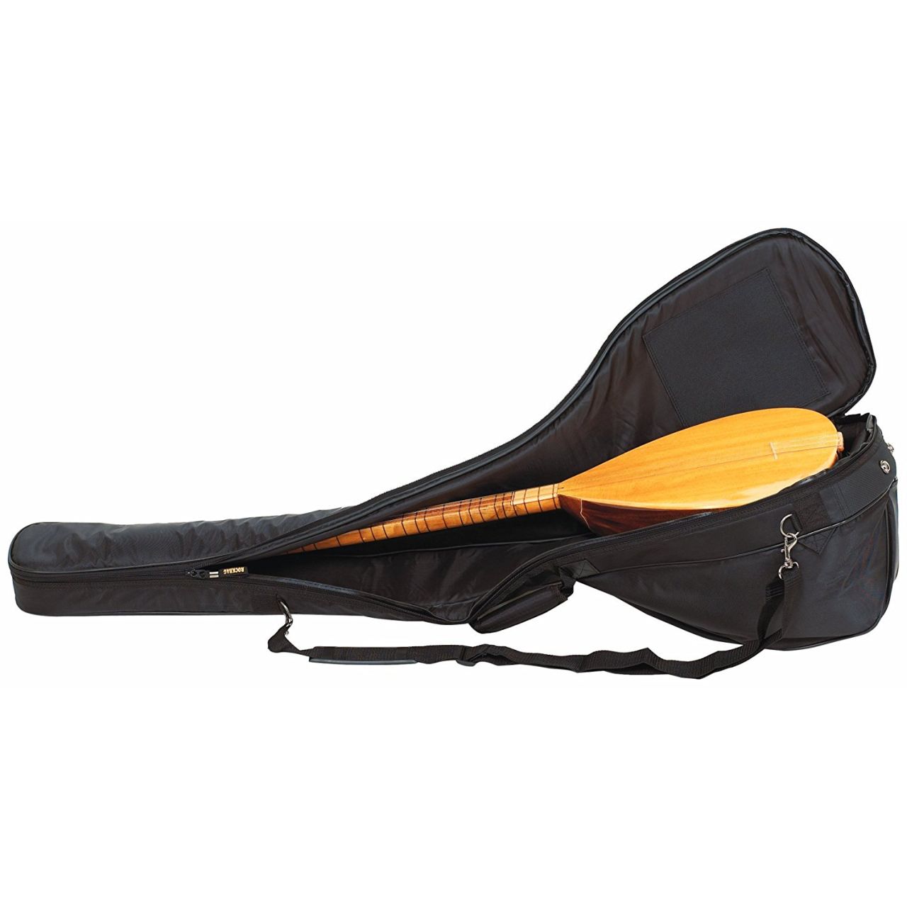 Deluxe Longneck Baglama Turkish Instrument Black